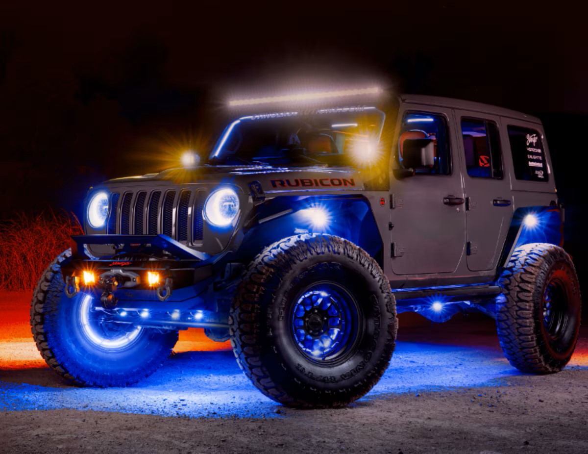 COLORTRAIL 14-18inch Adjustable RGBW Multi-Color LED Wheel Light Kits with ENLIGHT10 APP Full Control + Horizon Connectivity COLORTRAIL 14-18inch Adjustable RGBW Multi-Color LED Wheel Light Kits with ENLIGHT10 APP Full Control + Horizon Connectivity