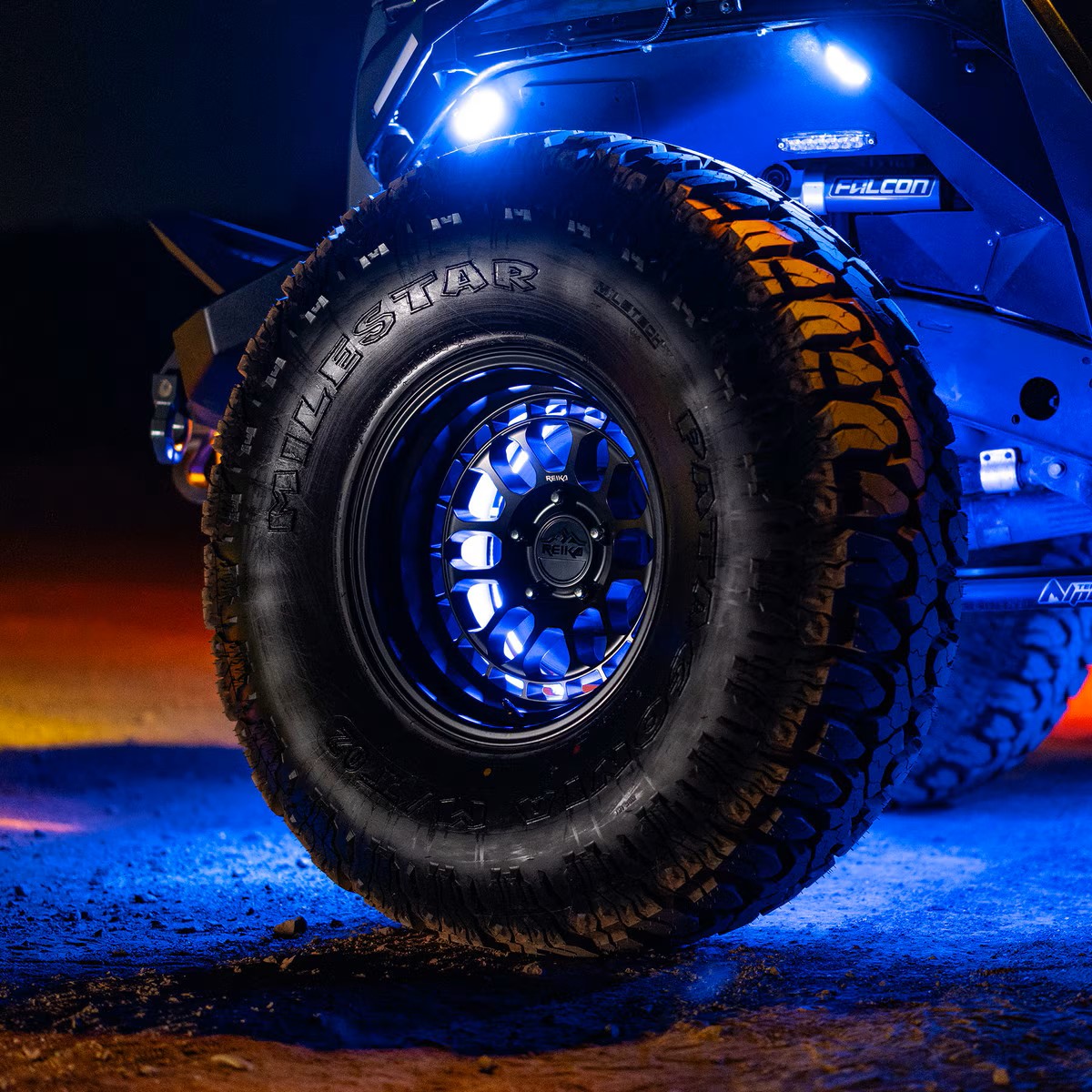 COLORTRAIL 14-18inch Adjustable RGBW Multi-Color LED Wheel Light Kits with ENLIGHT10 APP Full Control + Horizon Connectivity COLORTRAIL 14-18inch Adjustable RGBW Multi-Color LED Wheel Light Kits with ENLIGHT10 APP Full Control + Horizon Connectivity