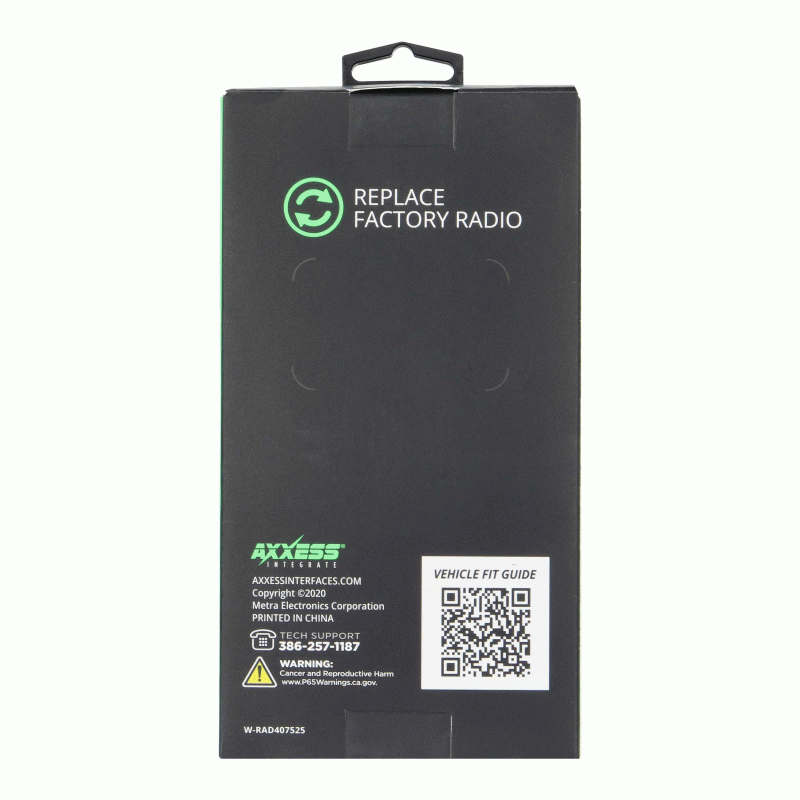 AXXESS Volkswagen 2015-Up* Radio Replace Interface w/ACC and NAV AXXESS Volkswagen 2015-Up* Radio Replace Interface w/ACC and NAV