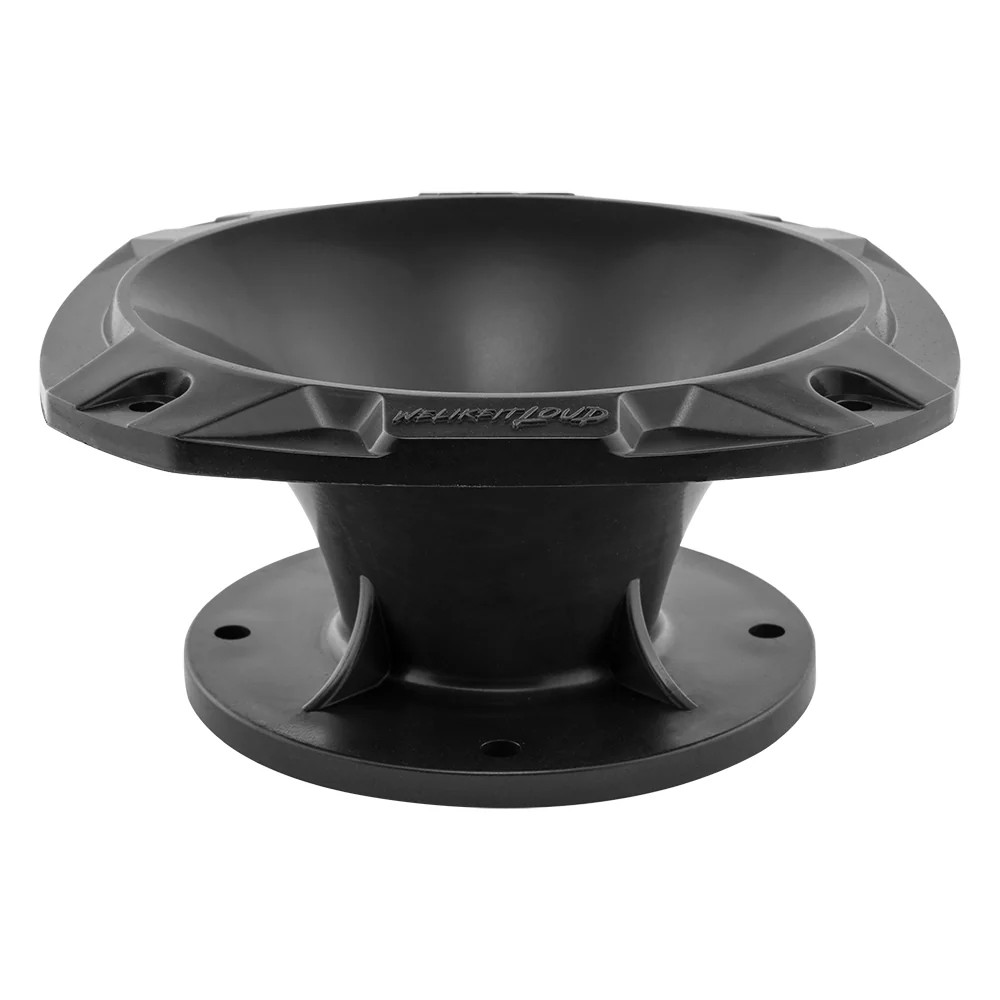 DS18 2" Throat Shallow Bolt On 57° 2.61" Depth Plastic Horn DS18 2" Throat Shallow Bolt On 57° 2.61" Depth Plastic Horn