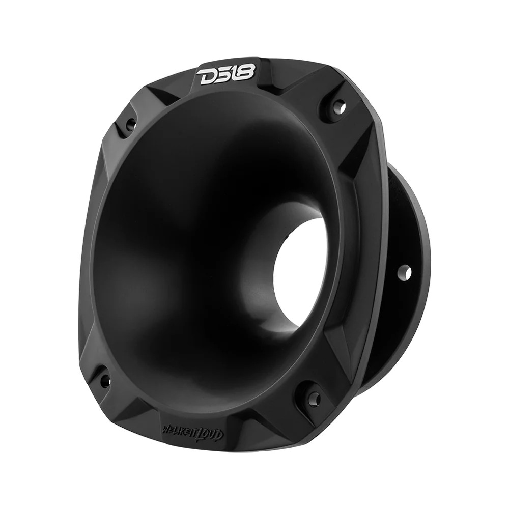 DS18 2" Throat Shallow Bolt On 57° 2.61" Depth Plastic Horn DS18 2" Throat Shallow Bolt On 57° 2.61" Depth Plastic Horn