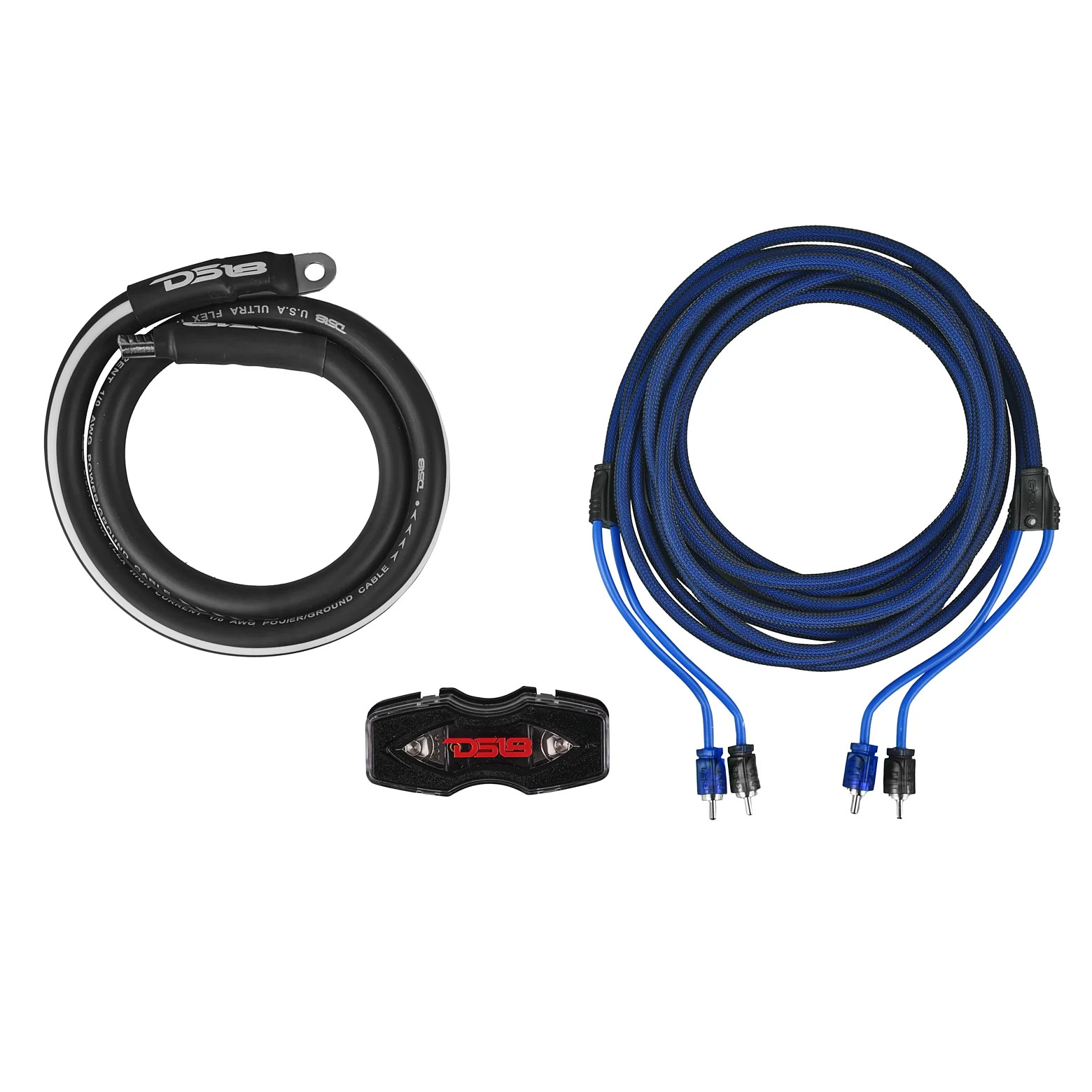 DS18 0GA BLUE AMPLIFIER WIRING KIT