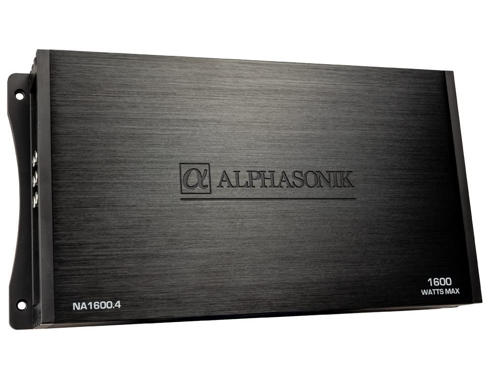 ALPHASONIK 1600 Watts NEURON Series 4-Channel Amplifier