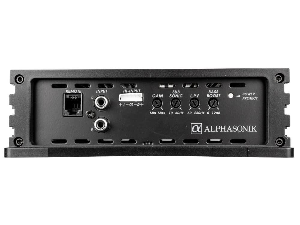 ALPHASONIK 2,000 Watts NEURON Series Monoblock Class-D Amplifier