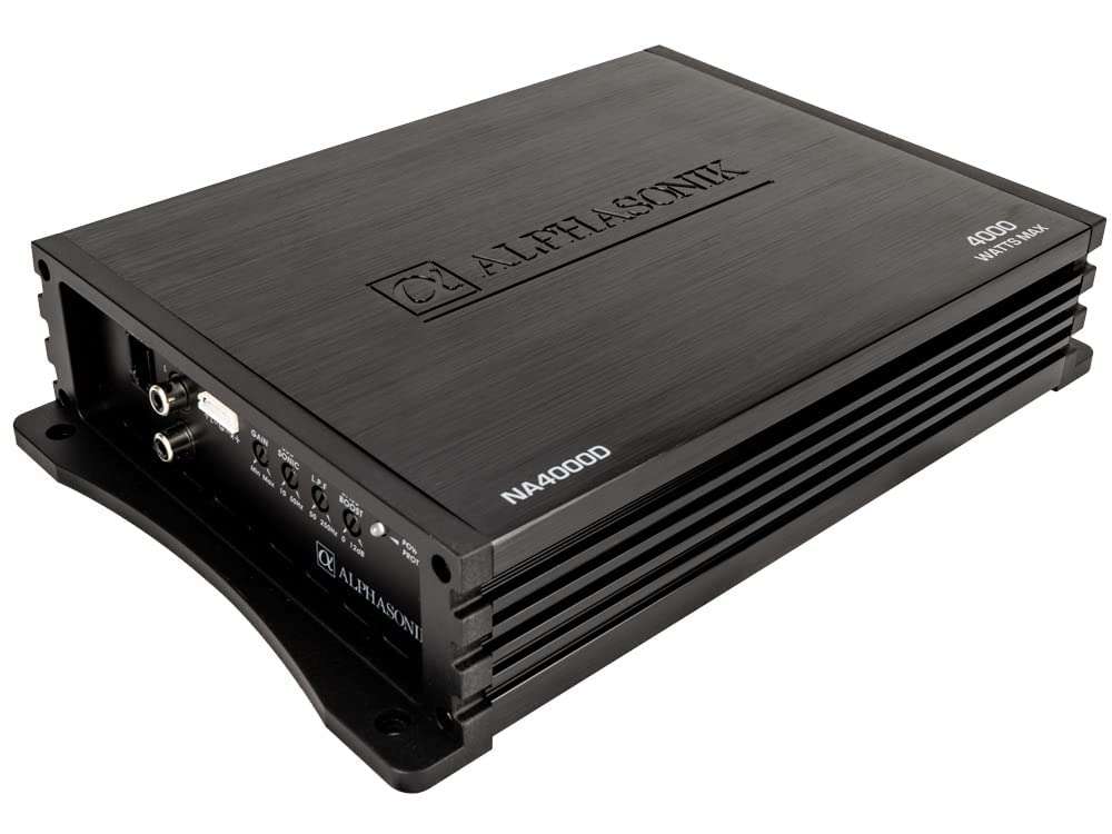 ALPHASONIK 4,000 Watts NEURON Series Monoblock Class-D Amplifier