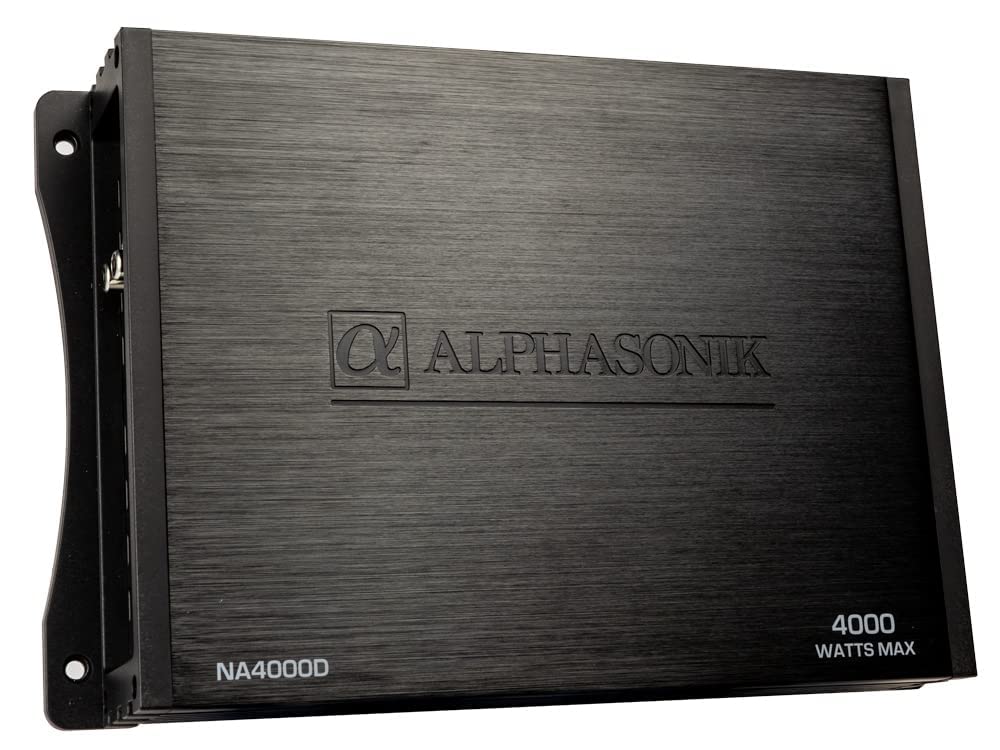 ALPHASONIK 4,000 Watts NEURON Series Monoblock Class-D Amplifier