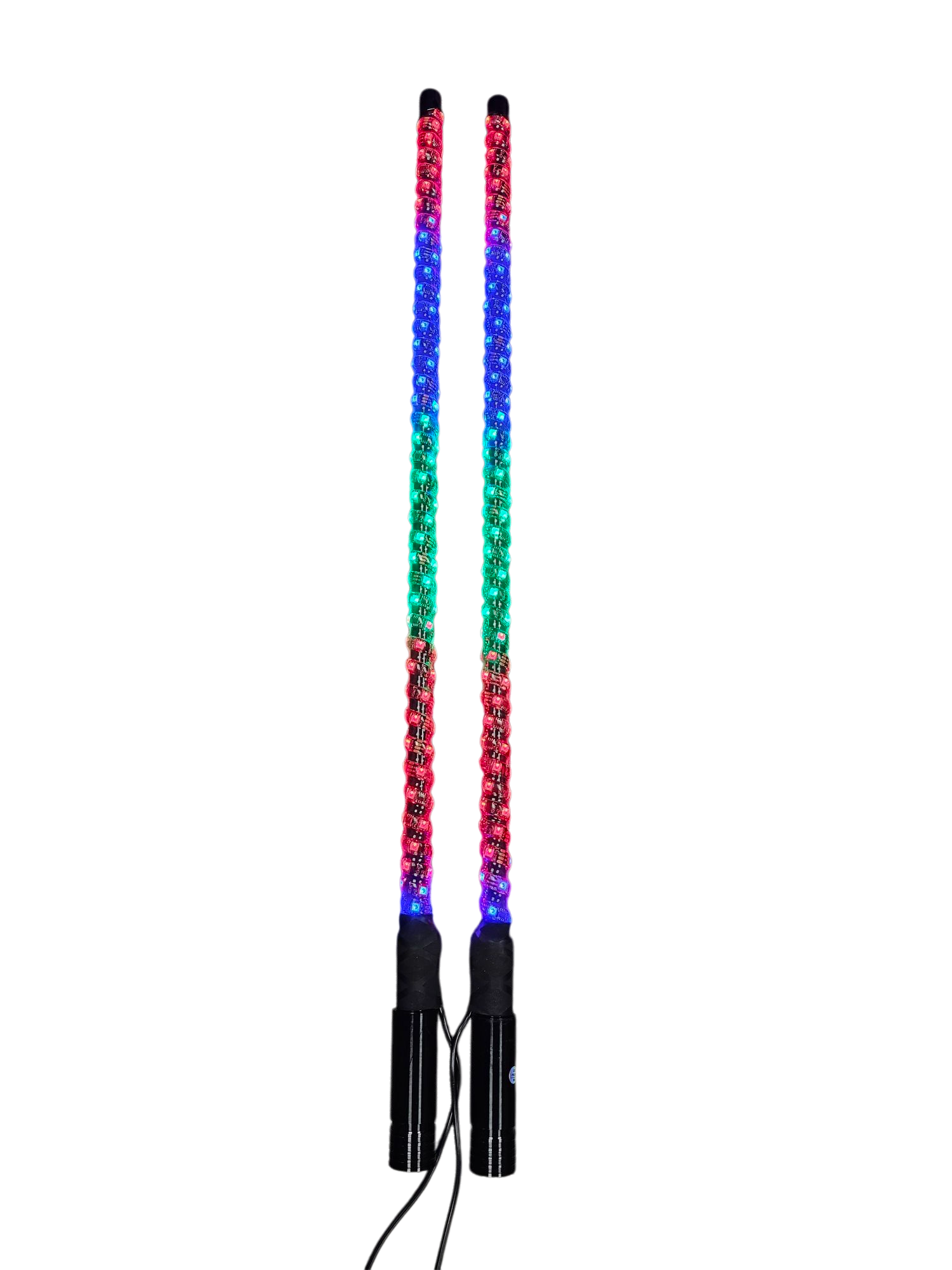 VYPR EXTREME OFFROAD WHIP LED LIGHTS - 3FT WITH BRAKE / SIGNAL & BACK UP FUNCTIONS, BLUETOOTH CONTROL DIGITAL CHASING LEDS - PAIR VYPR EXTREME OFFROAD WHIP LED LIGHTS - 3FT WITH BRAKE / SIGNAL & BACK UP FUNCTIONS, BLUETOOTH CONTROL DIGITAL CHASING LEDS - PAIR