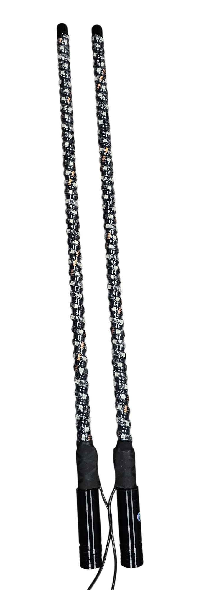 VYPR EXTREME OFFROAD WHIP LED LIGHTS - 3FT WITH BRAKE / SIGNAL & BACK UP FUNCTIONS, BLUETOOTH CONTROL DIGITAL CHASING LEDS - PAIR VYPR EXTREME OFFROAD WHIP LED LIGHTS - 3FT WITH BRAKE / SIGNAL & BACK UP FUNCTIONS, BLUETOOTH CONTROL DIGITAL CHASING LEDS - PAIR