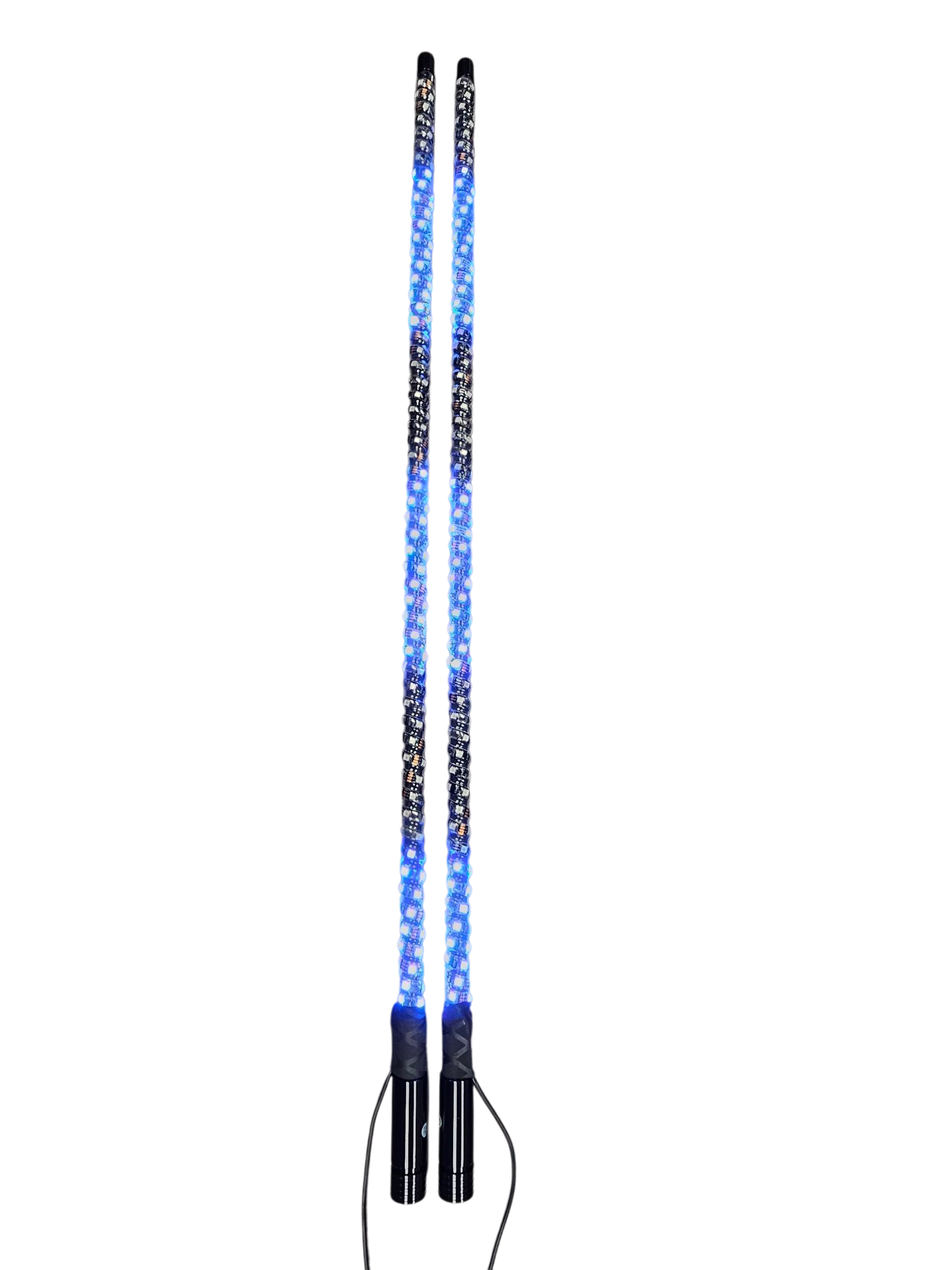 VYPR EXTREME OFFROAD WHIP LED LIGHTS - 4FT WITH BRAKE / SIGNAL & BACK UP FUNCTIONS, BLUETOOTH CONTROL DIGITAL CHASING LEDS - PAIR VYPR EXTREME OFFROAD WHIP LED LIGHTS - 4FT WITH BRAKE / SIGNAL & BACK UP FUNCTIONS, BLUETOOTH CONTROL DIGITAL CHASING LEDS - PAIR