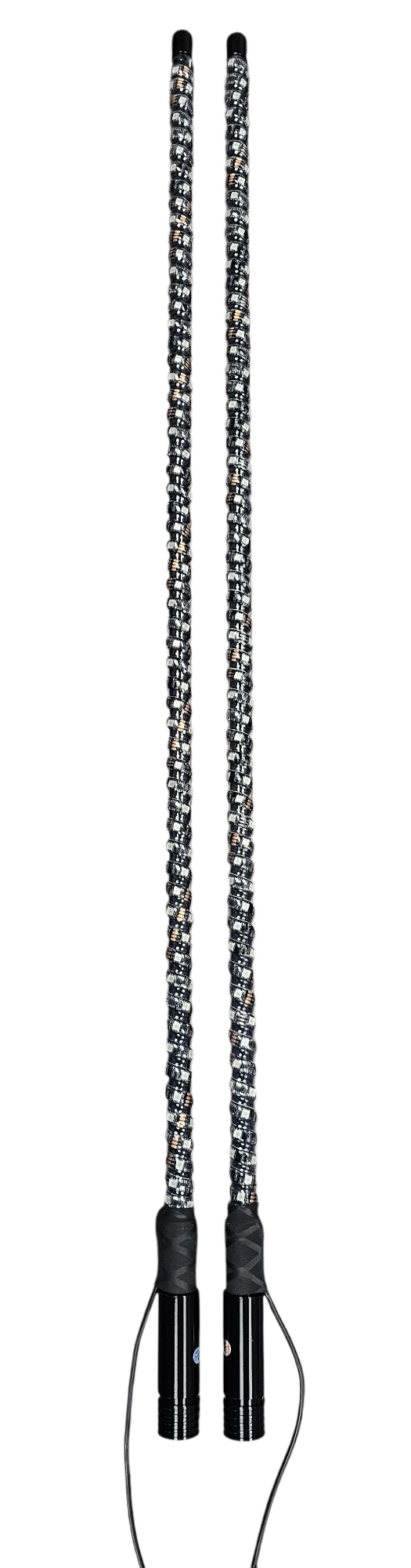 VYPR EXTREME OFFROAD WHIP LED LIGHTS - 4FT WITH BRAKE / SIGNAL & BACK UP FUNCTIONS, BLUETOOTH CONTROL DIGITAL CHASING LEDS - PAIR VYPR EXTREME OFFROAD WHIP LED LIGHTS - 4FT WITH BRAKE / SIGNAL & BACK UP FUNCTIONS, BLUETOOTH CONTROL DIGITAL CHASING LEDS - PAIR