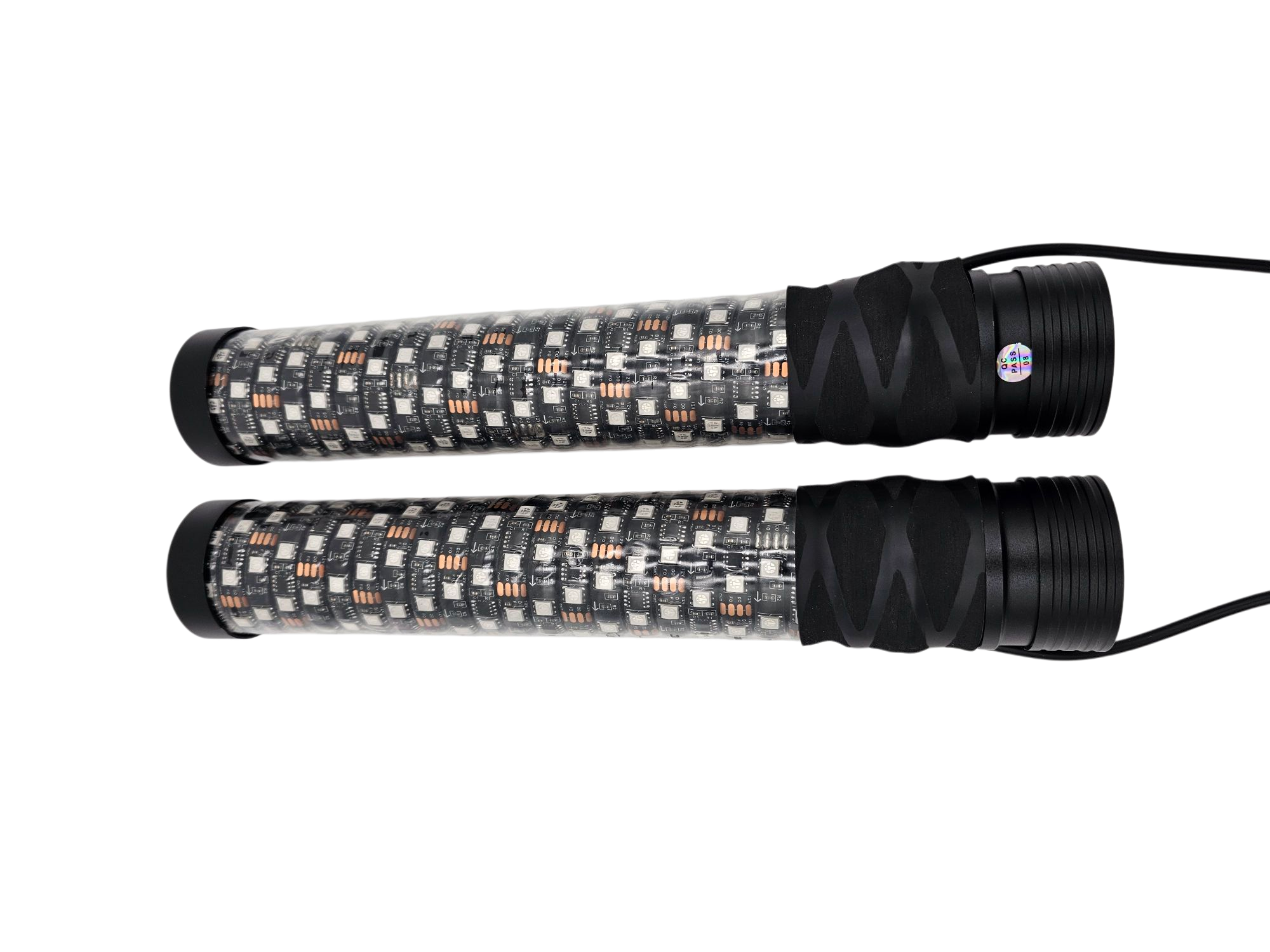 VYPR EXTREME OFFROAD BIG DOG WHIP LED LIGHTS - 1FT WITH BRAKE / SIGNAL & BACK UP FUNCTIONS, BLUETOOTH CONTROL DIGITAL CHASING LEDS - PAIR