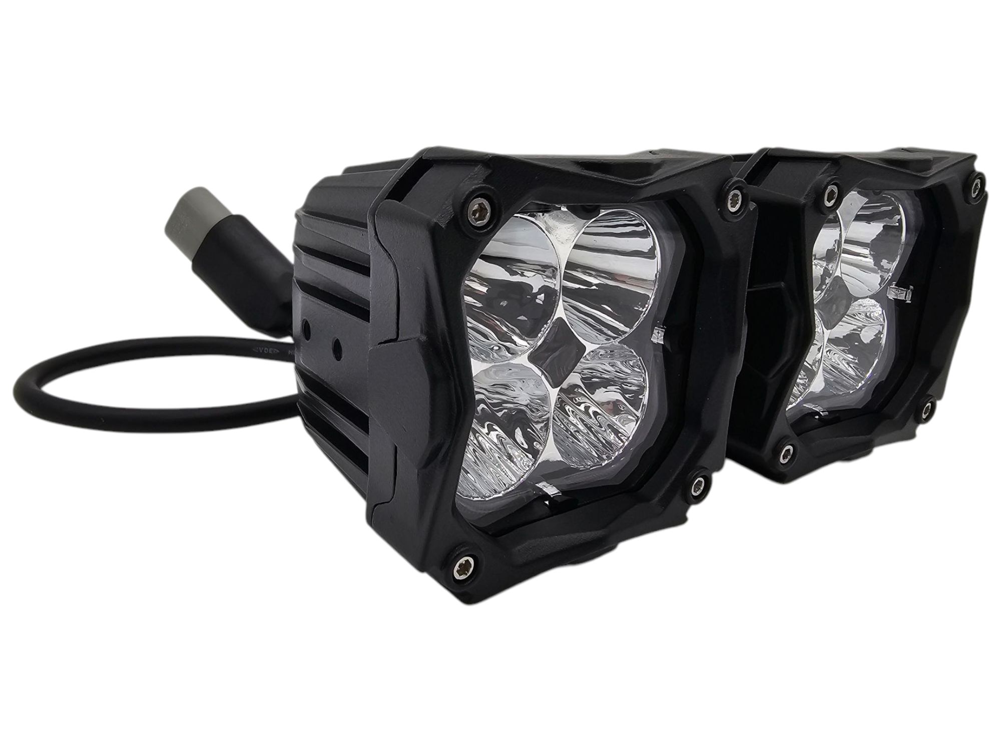 VYPR EXTREME OFFROAD 3" SPOT HIGH INTENSITY LED LIGHTS WITH AMBER DRL FUNCTION &  RELAY AND HARNESS
