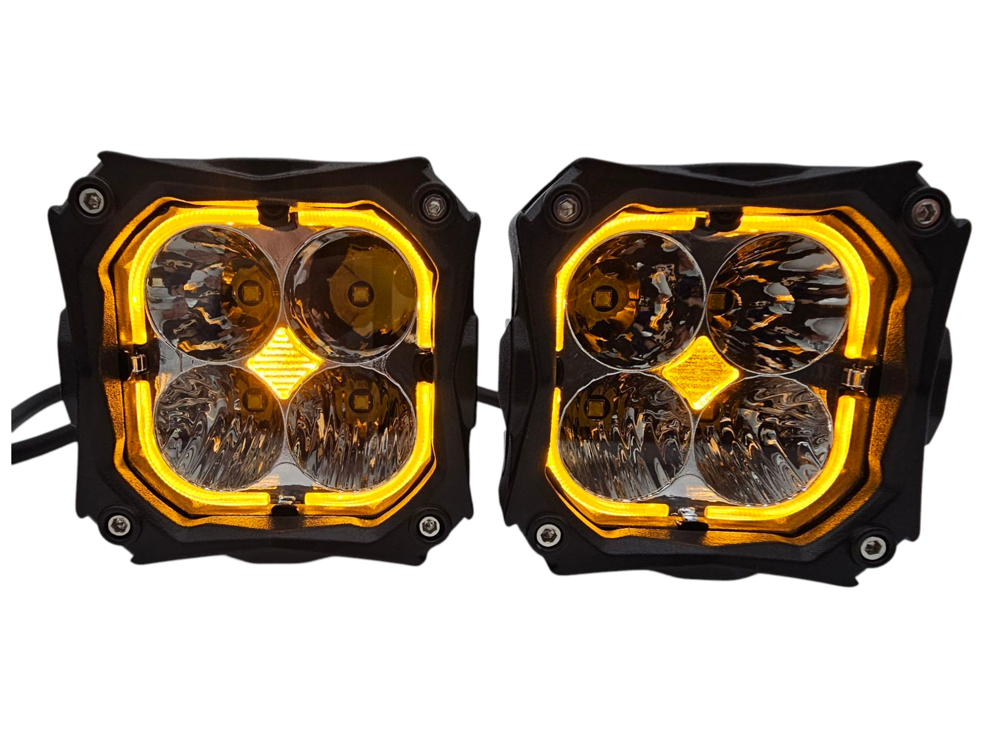 VYPR EXTREME OFFROAD 3" SPOT HIGH INTENSITY LED LIGHTS WITH AMBER DRL FUNCTION &  RELAY AND HARNESS