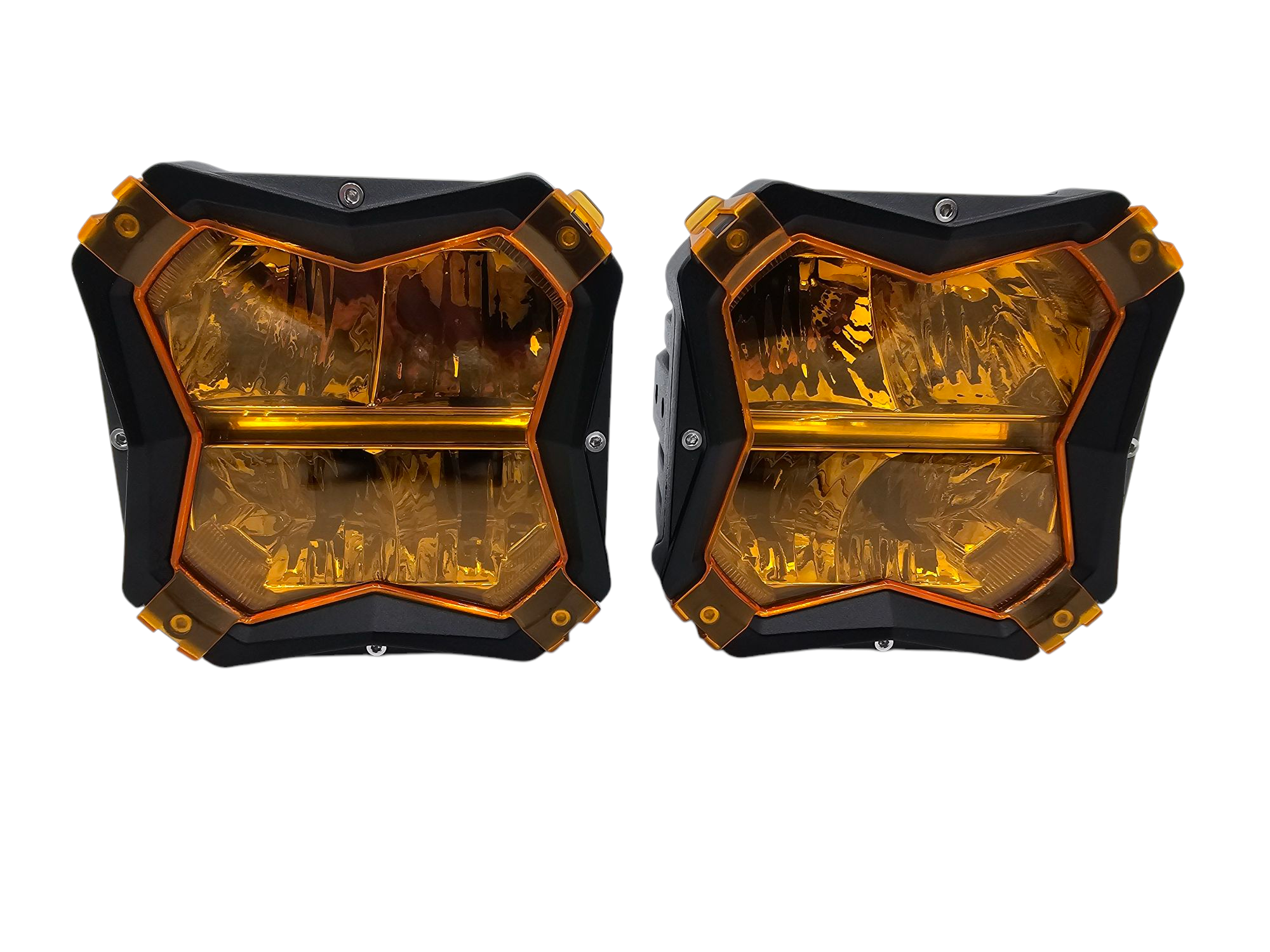 VYPR EXTREME OFFROAD 5" SPOT HIGH INTENSITY LED LIGHTS WITH AMBER DRL FUNCTION &  RELAY AND HARNESS