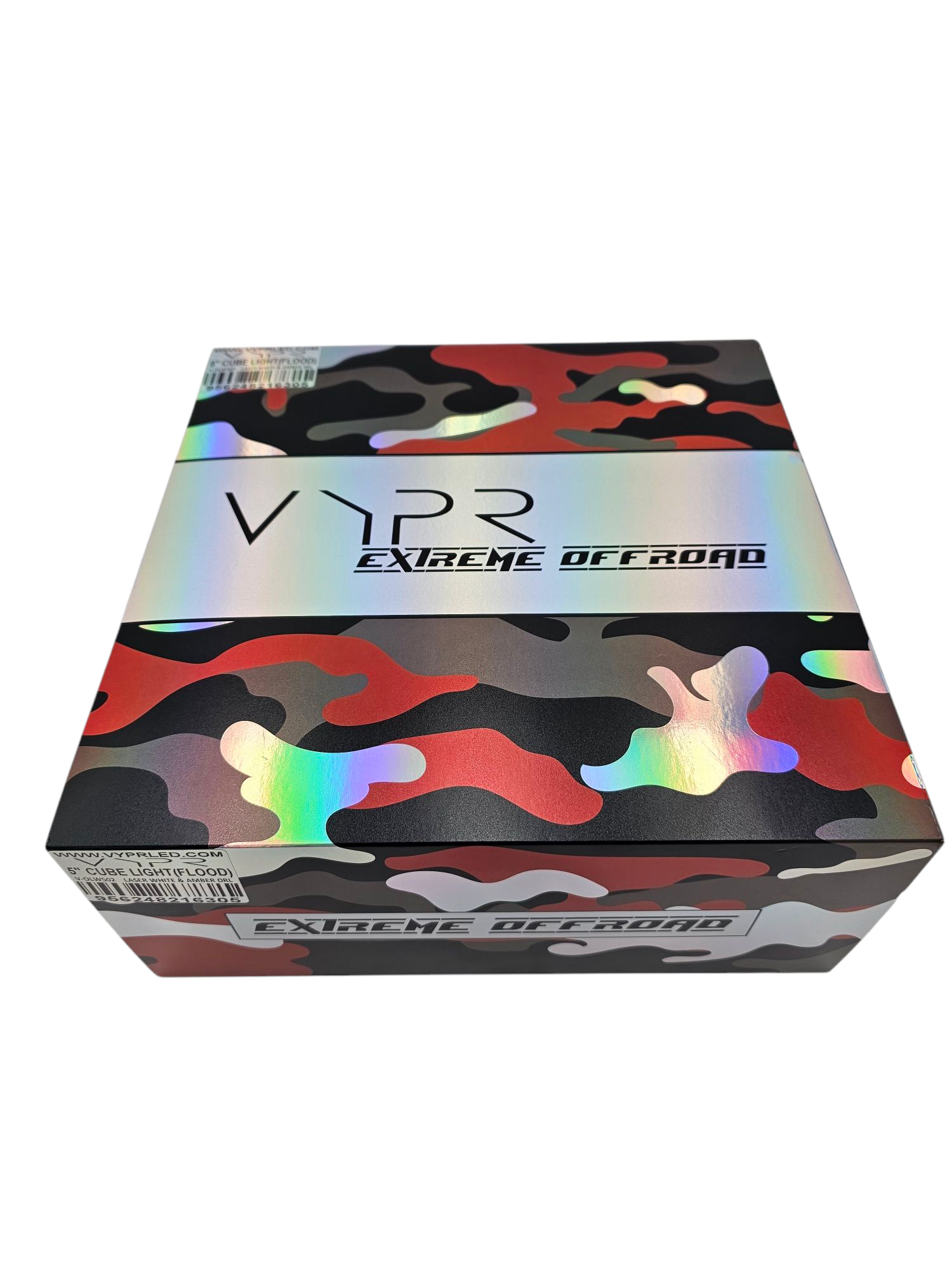 VYPR EXTREME OFFROAD 5" FLOOD HIGH INTENSITY LED LIGHTS WITH AMBER DRL FUNCTION &  RELAY AND HARNESS