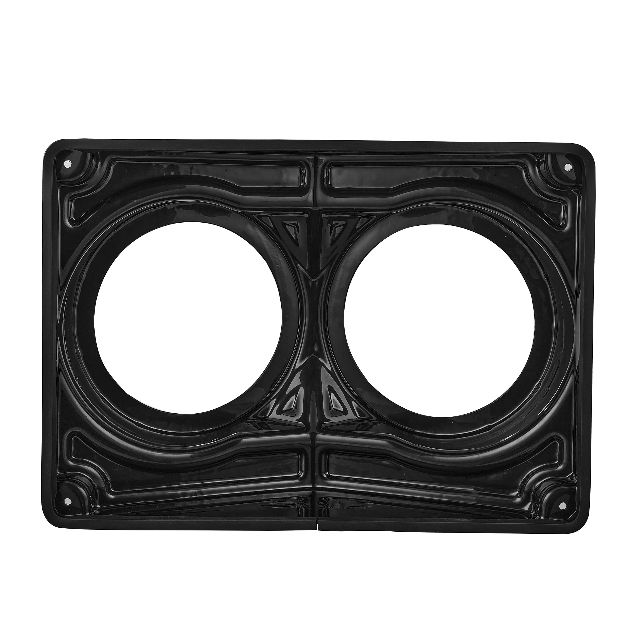 DS18 Universal Overhead Flat Mount Pod For Two 6.5" Speakers - Great for ATVs, UTVs, Golf Carts, Boats and more