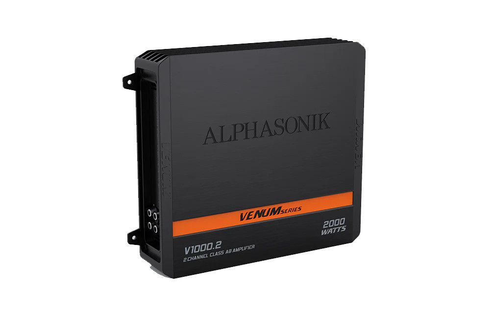 ALPHASONIK 1,000 Watts VENUM Series 2 Channel Amplifier