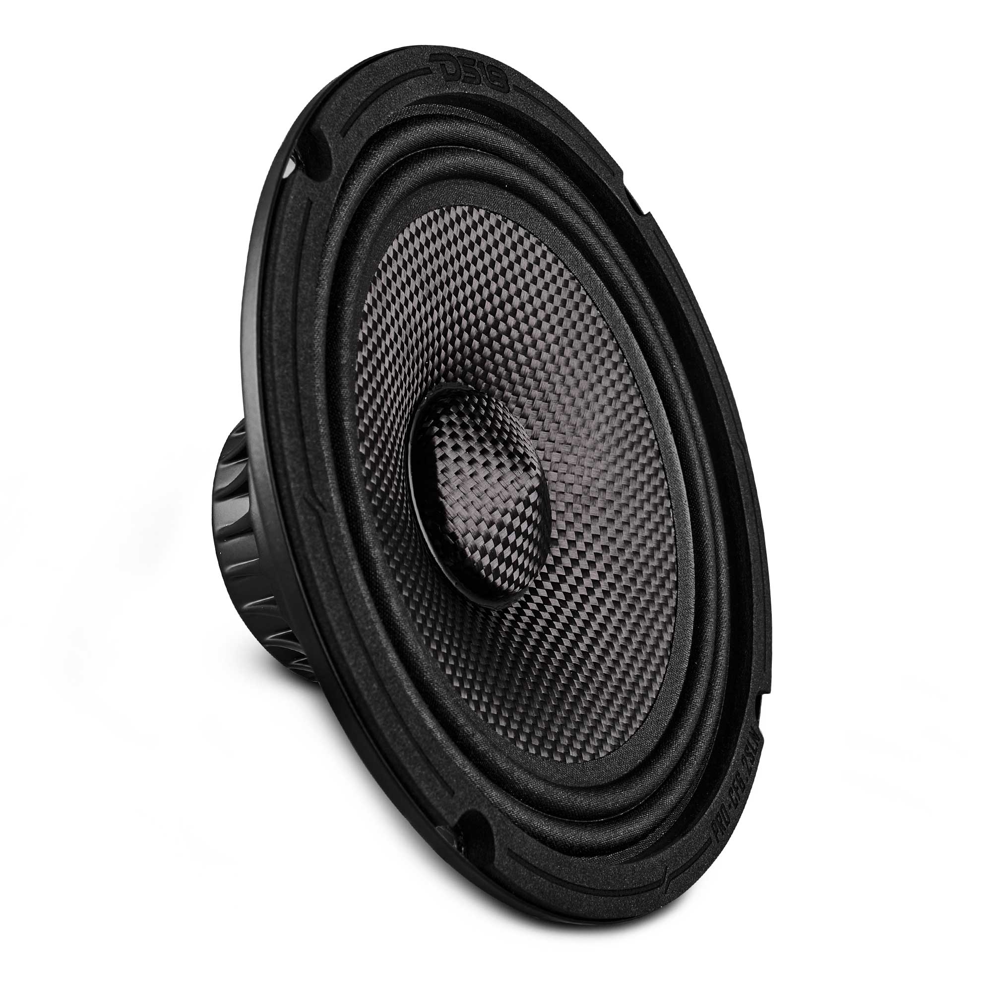 DS18 6.5" Slim Motorcycle & Motorsports Loudspeaker With Water Resistant Carbon Fiber Cone | 2-Ohm 150W RMS