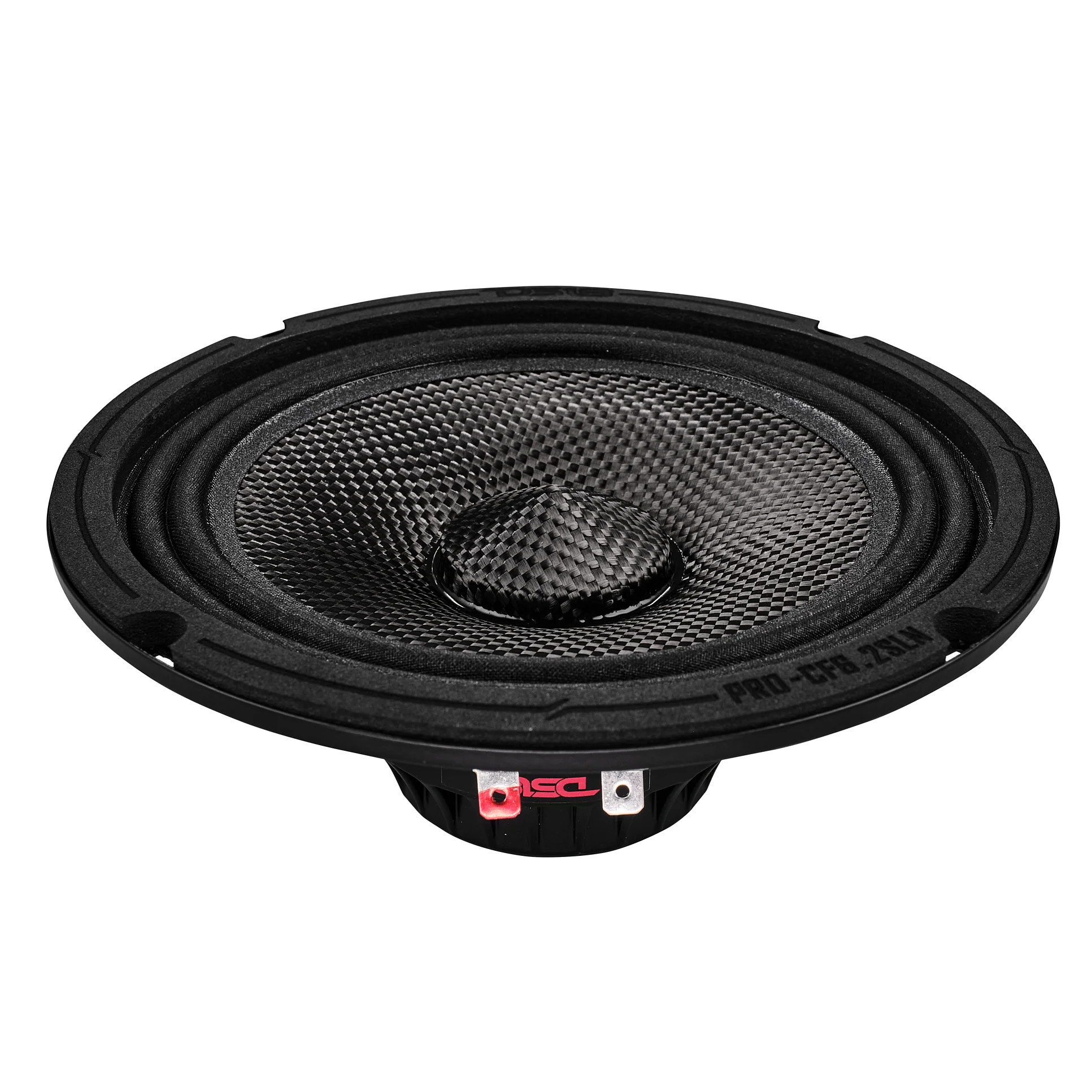 DS18 6.5" Slim Motorcycle & Motorsports Loudspeaker With Water Resistant Carbon Fiber Cone | 2-Ohm 150W RMS