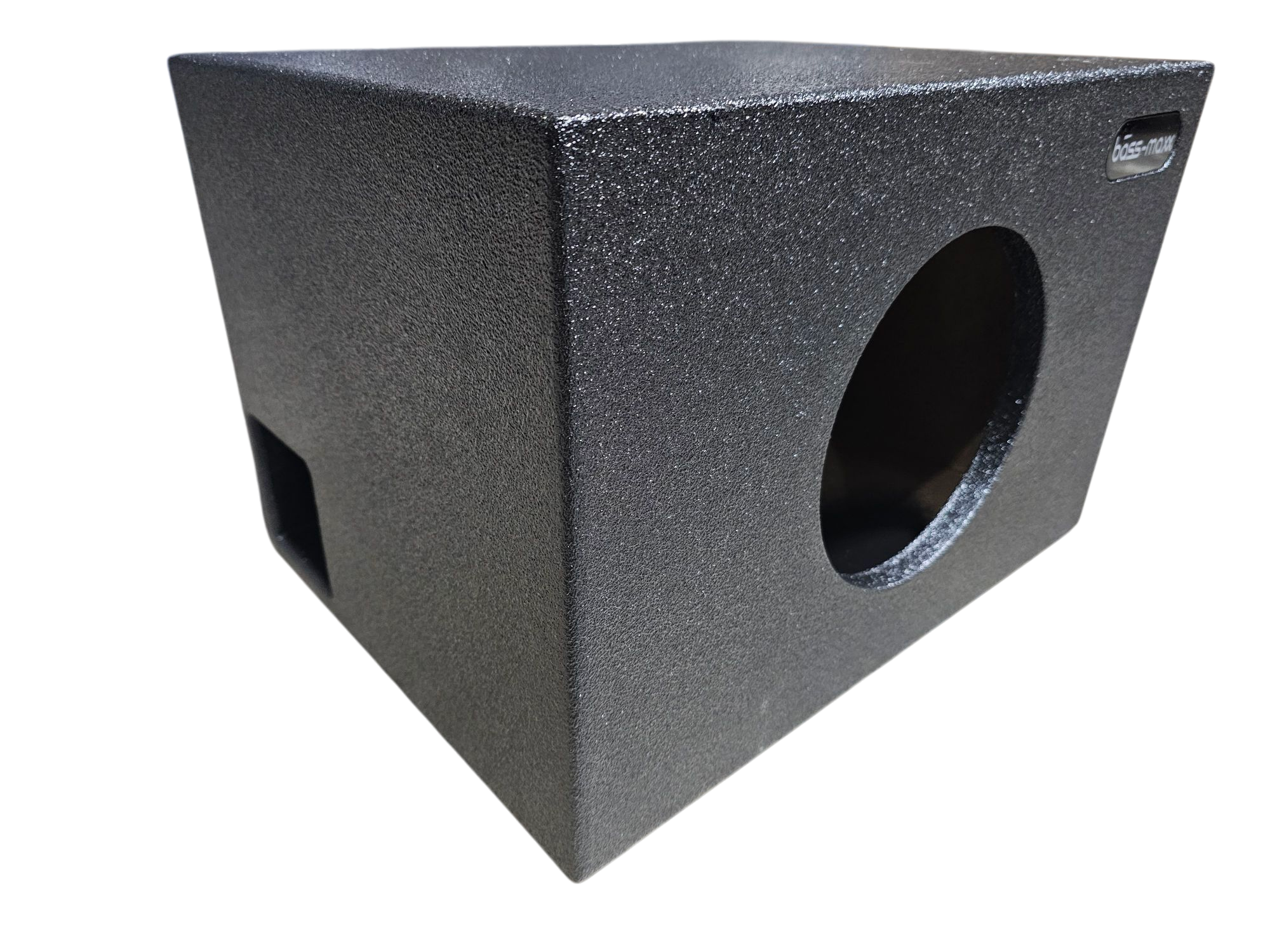 BASS-MAXX POLY COATED SINGLE 8" JUMBO VENTED ENCLOSURE