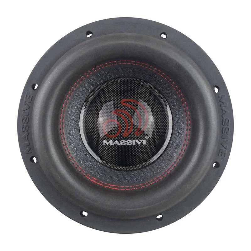 MASSIVE AUDIO H82XR - 8" 1000 Watts RMS Dual 2 Ohm 2.5" V.C. Subwoofer