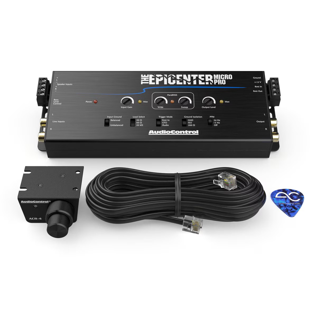 AUDIOCONTROL BASS RESTORATION PROCESSOR & LINE OUTPUT CONVERTER - PRO EDITION