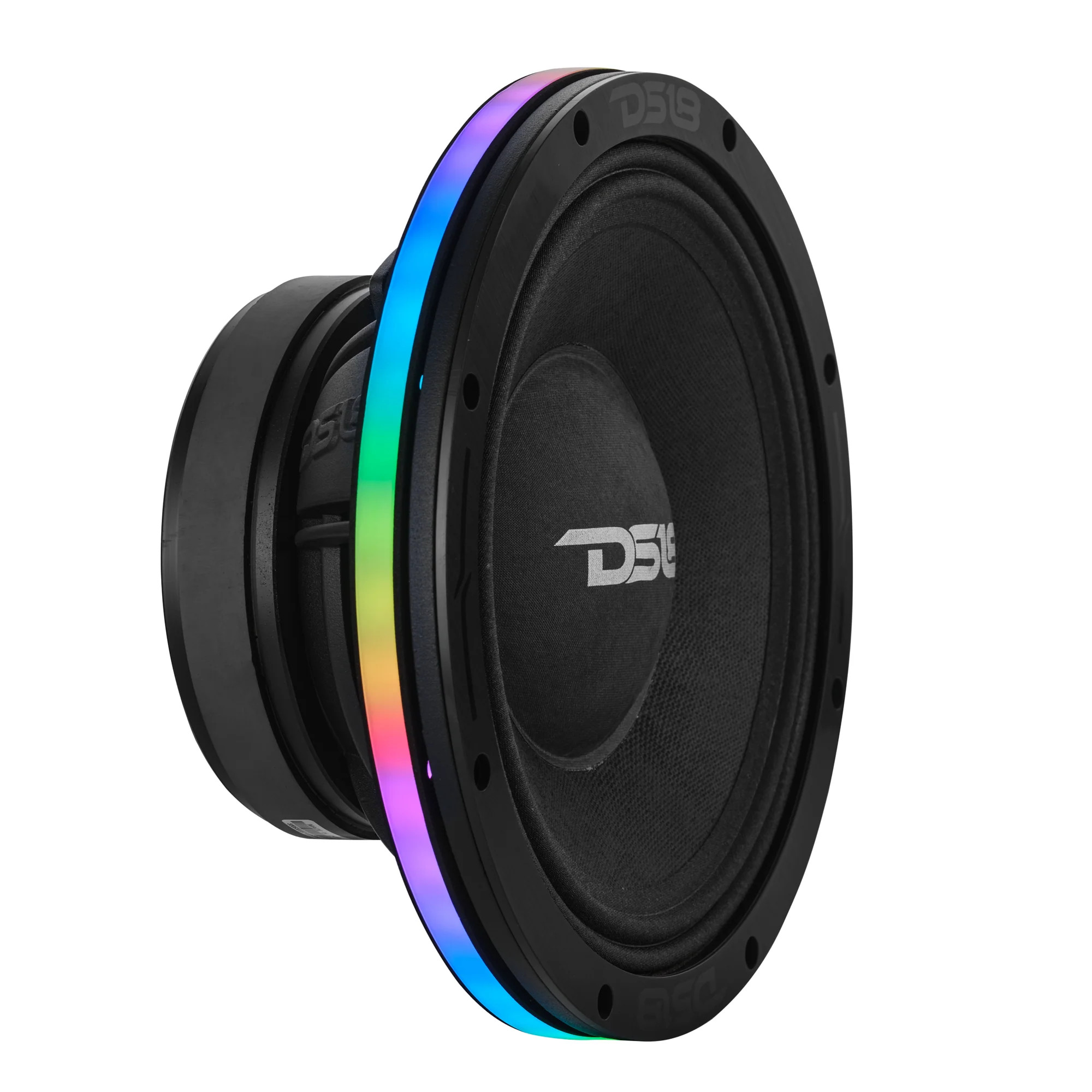 DS18 10" Digital LED Ring for Speaker and Subwoofers, .5" Spacer
