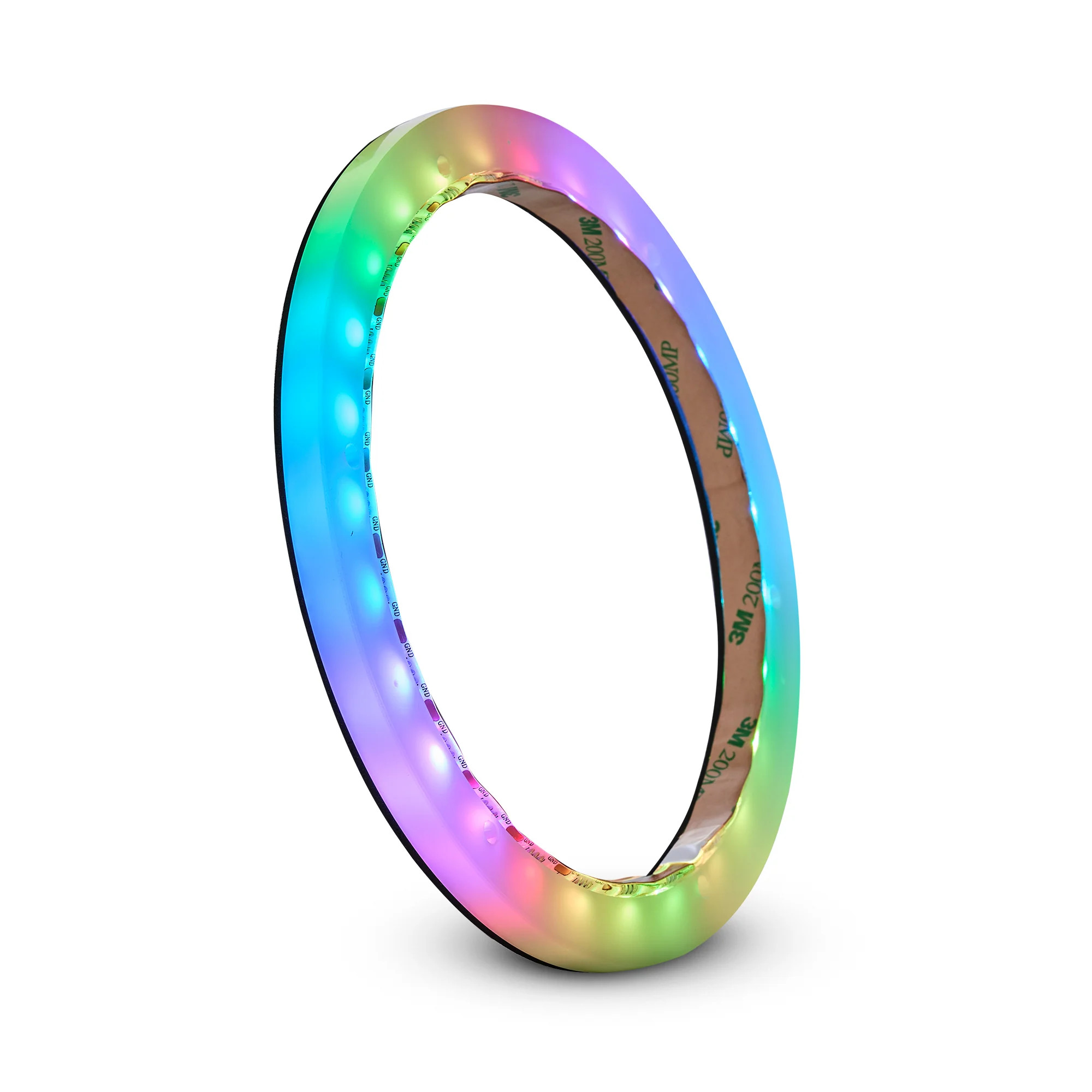 DS18 8" Digital LED Ring for Speaker and
Subwoofers, .5" Spacer