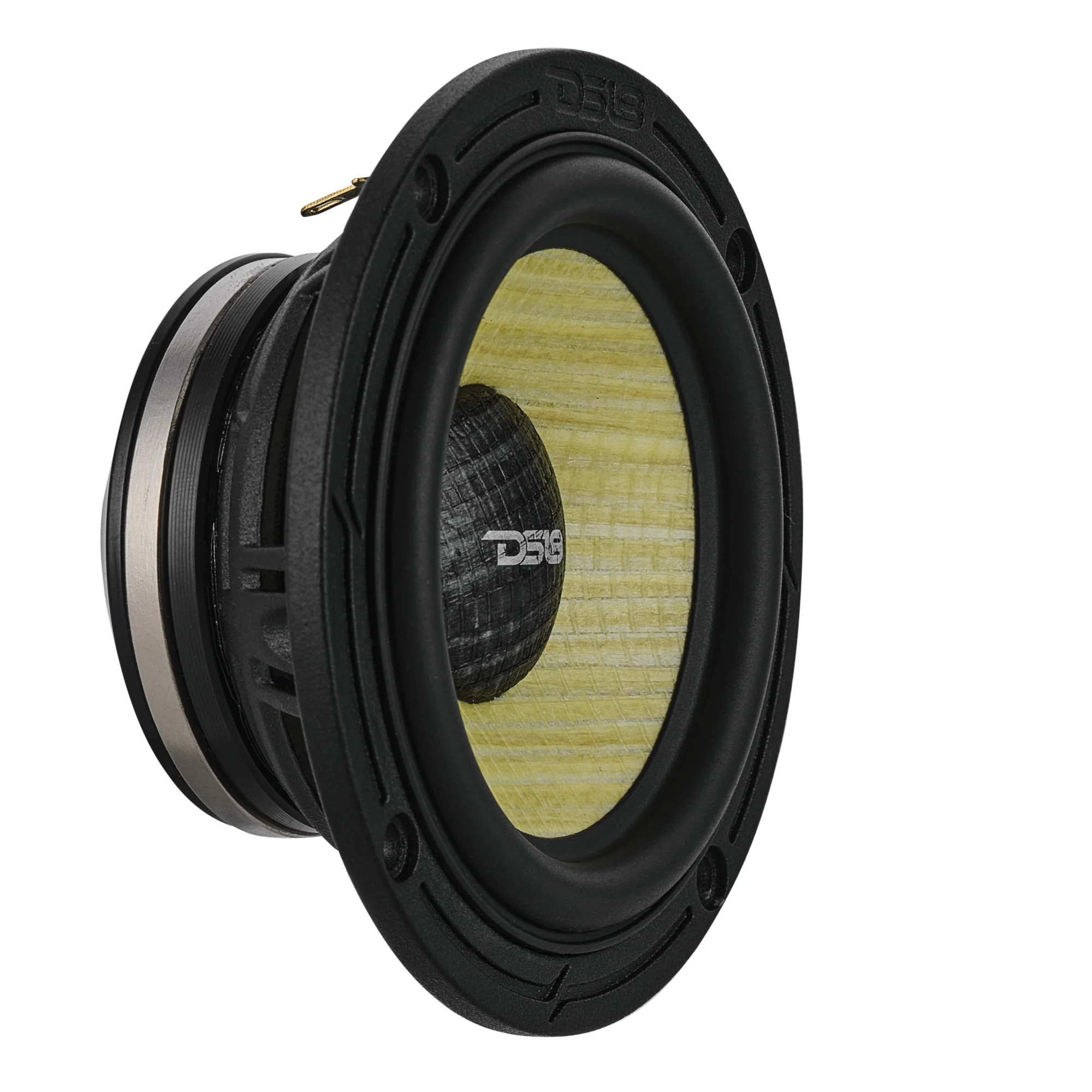 DS18 HIGH FIDELITY SOUND QUALITY DXQ 6.5" 3 WAY COMPONENT SYSTEM SET WITH YELLOW STRAW + COMPOSITE FOAM CONE, EXTERNAL PASSIVE CROSSOVERS, NEODYMIUM MAGNETS - 180 WATTS RMS DS18 HIGH FIDELITY SOUND QUALITY DXQ 6.5" 3 WAY COMPONENT SYSTEM SET WITH YELLOW STRAW + COMPOSITE FOAM CONE, EXTERNAL PASSIVE CROSSOVERS, NEODYMIUM MAGNETS - 180 WATTS RMS