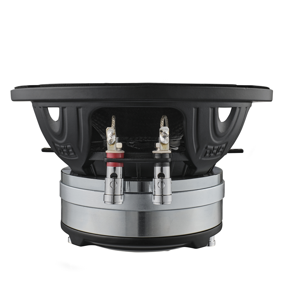 MOTORCYCLE PRO AUDIO SPEAKER WITH CARBON FIBER CONE AND BUILT IN DRIVER - 6.5" | 2-Way | IP65 Rating | 300 Watts RMS | 4Ohm | Black (Each)