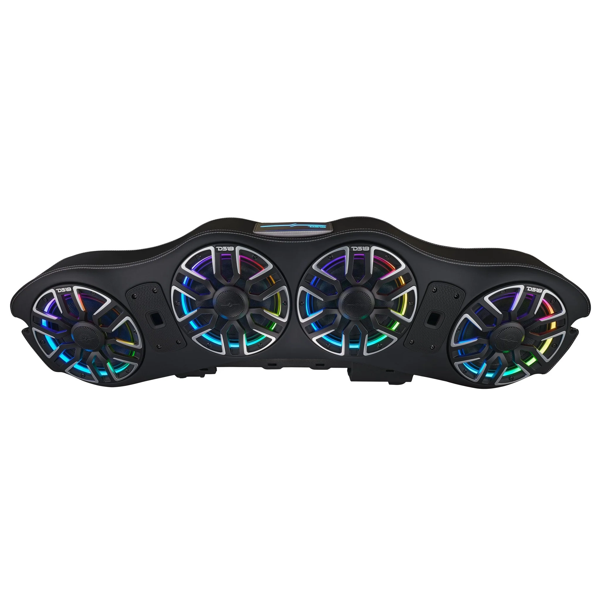 JL/JLU/JT | Loaded Overhead Soundbar | 4 x NVY-M8/BK Speakers Included |
Digital LED Lights | Wire Harness | Black Leather Finish | 2024-UP