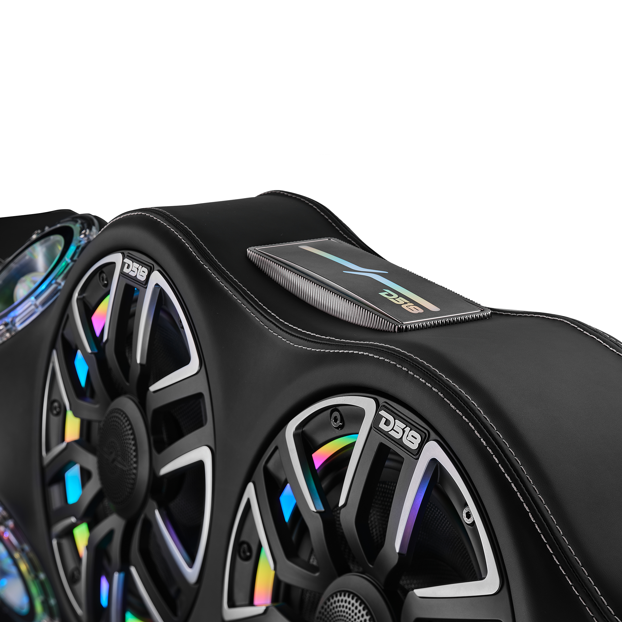 JL/JLU/JT | Loaded Overhead Soundbar | 4 x NVY-M8/BK Speakers Included |
4 x PRO-TW4LD Tweeters Included | Digital LED Lights | Wire Harness | Black Leather Finish |
2018-2023