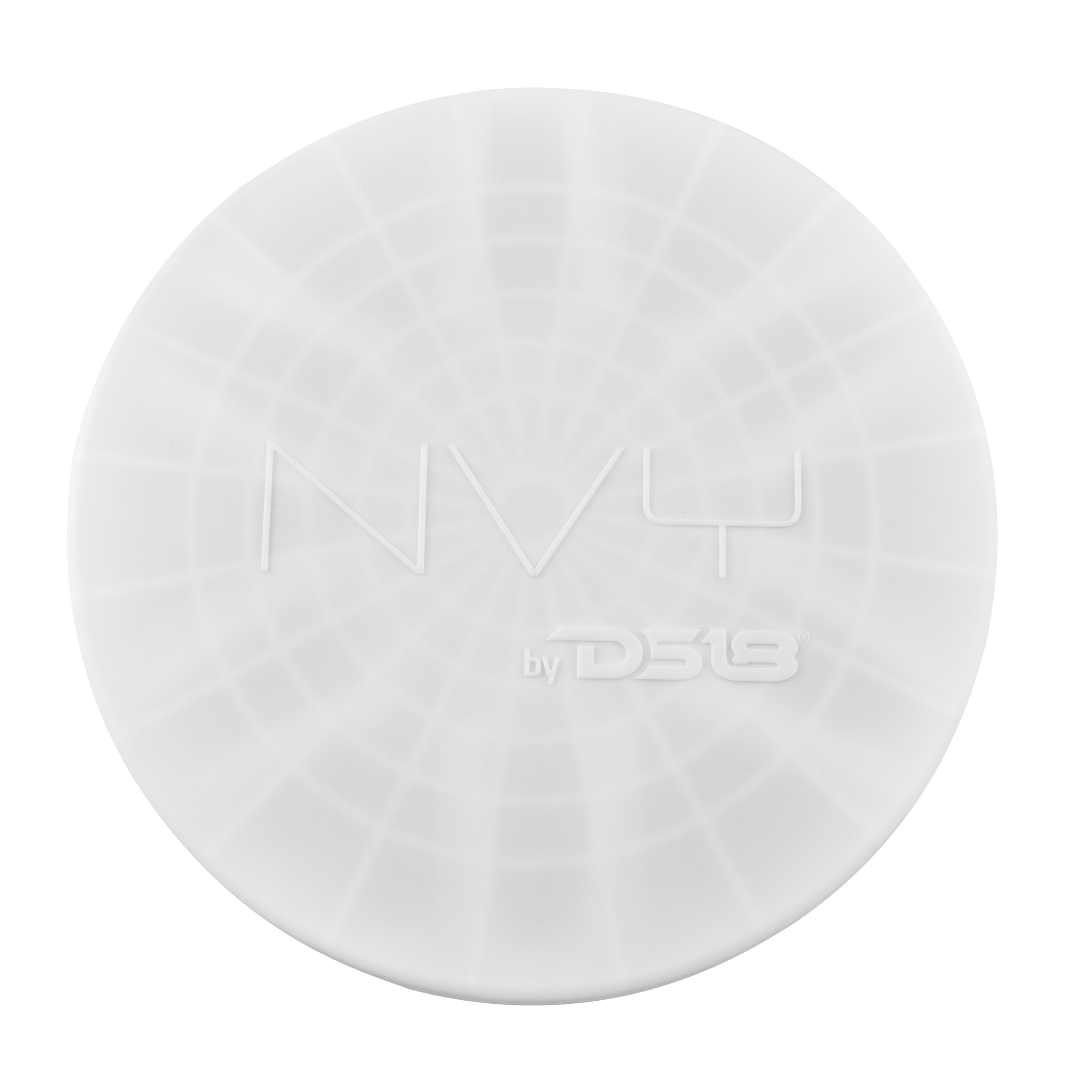 NEODYMIUM CARBON FIBER MARINE SUBWOOFERS WITH DIGITAL LED LIGHTS AND SILICONE COVERS - 12" | IP65 Rating | 800 RMS | 3" SVC 4Ohm | White