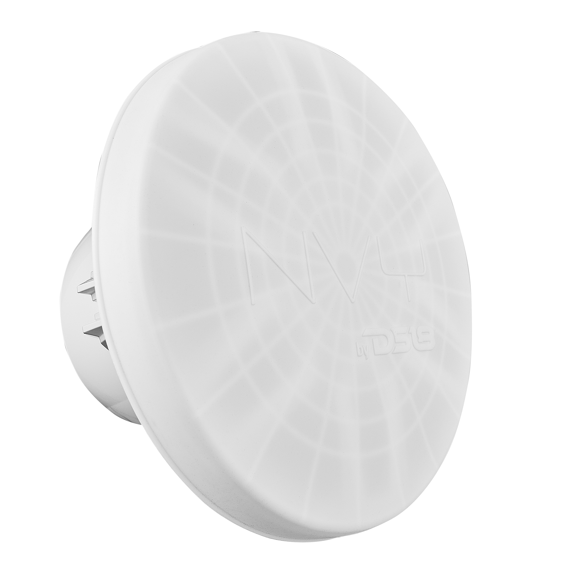 NEODYMIUM CARBON FIBER MARINE SUBWOOFERS WITH DIGITAL LED LIGHTS AND SILICONE COVERS - 12" | IP65 Rating | 800 RMS | 3" SVC 4Ohm | White