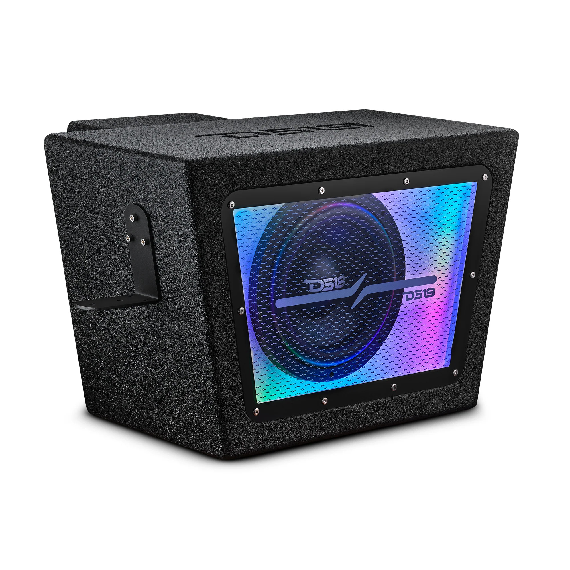 DS18 BANDPASS SUBWOOFER ENCLOSURE LOADED WITH EXL-X10.2D FOR POLARIS RZR REAR CARGO BOX