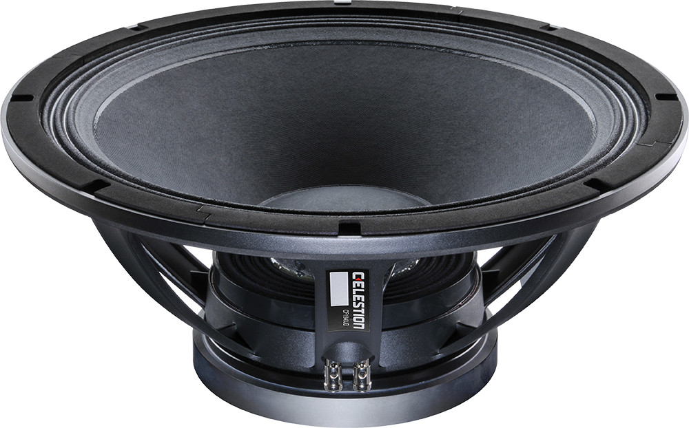 18-inch, cast aluminium chassis, ferrite magnet LF driver