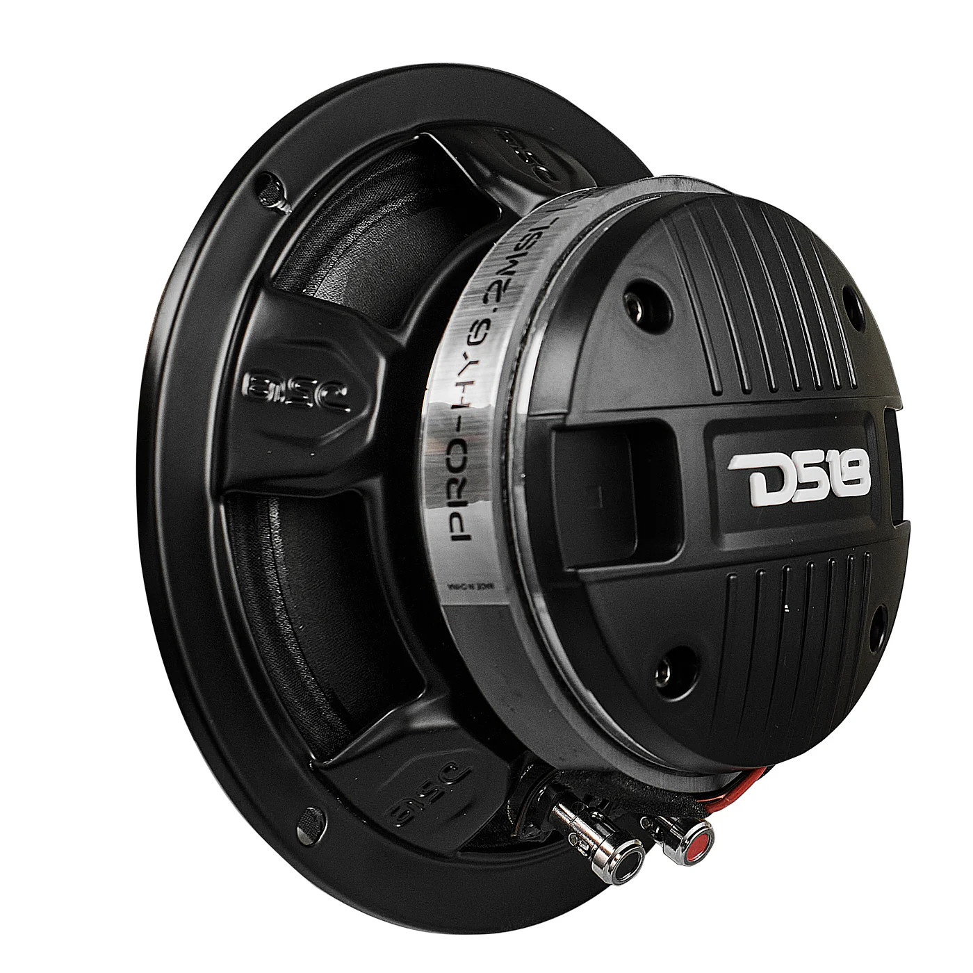 DS18 PRO 6.5" Hybrid Slim Loudspeaker with a 1" Compression Driver Horn 150 Watts Rms 2-Ohm