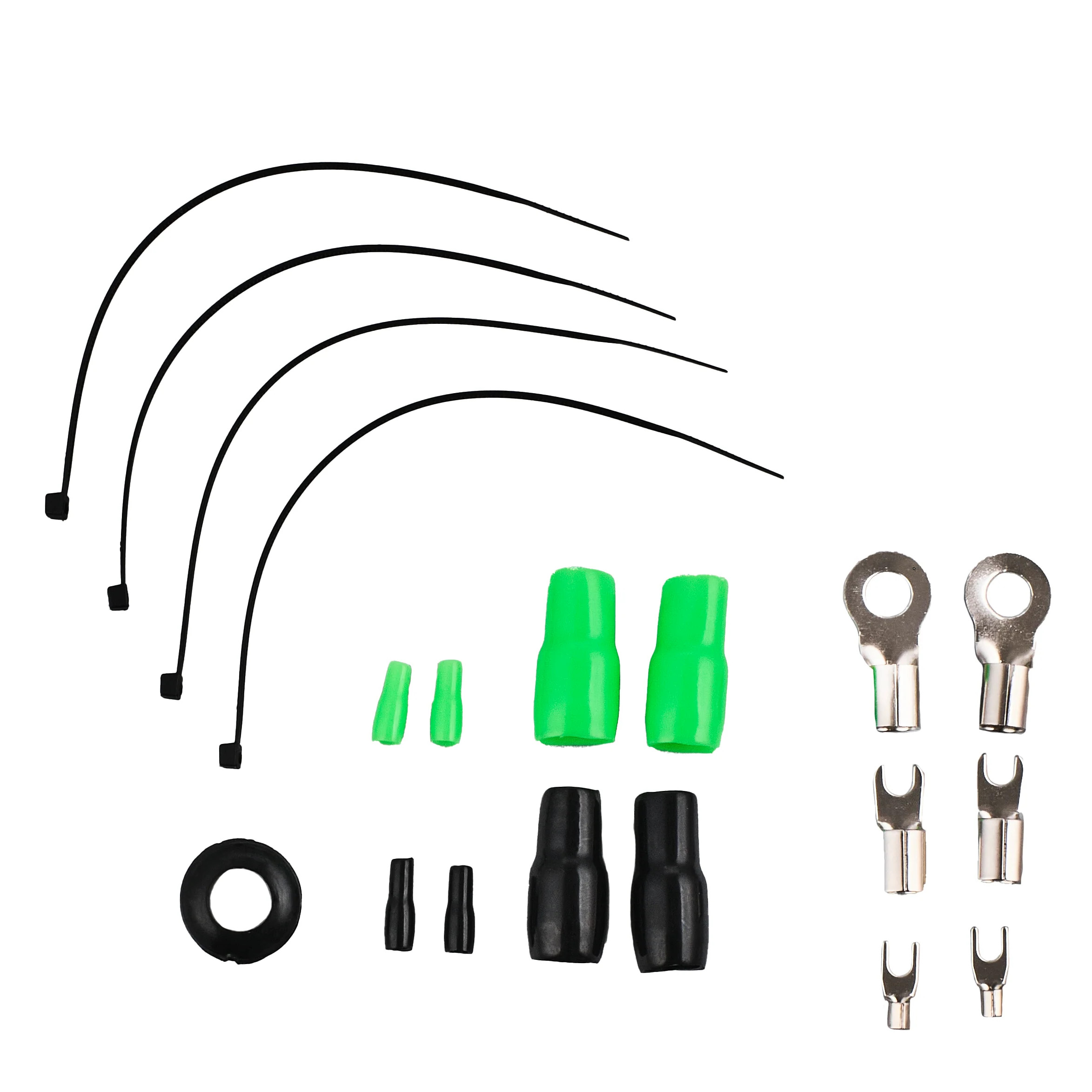DS18 4-GA Amplifier Installation Kit - GREEN DS18 4-GA Amplifier Installation Kit - GREEN