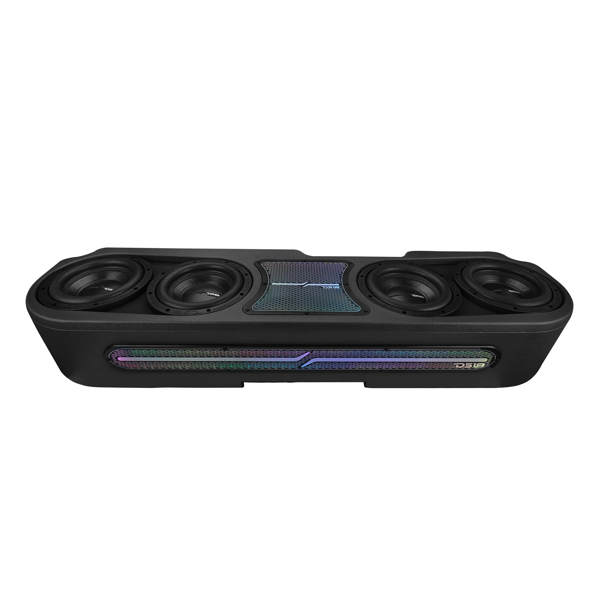 DS18 Jeep Gladiator JT 2020-UP | 4 x 8" Subwoofers Included (ZR8.2D) | Upfiring | Underseat | Sealed Box | Exclusive Black Leather | Digital LED Lights