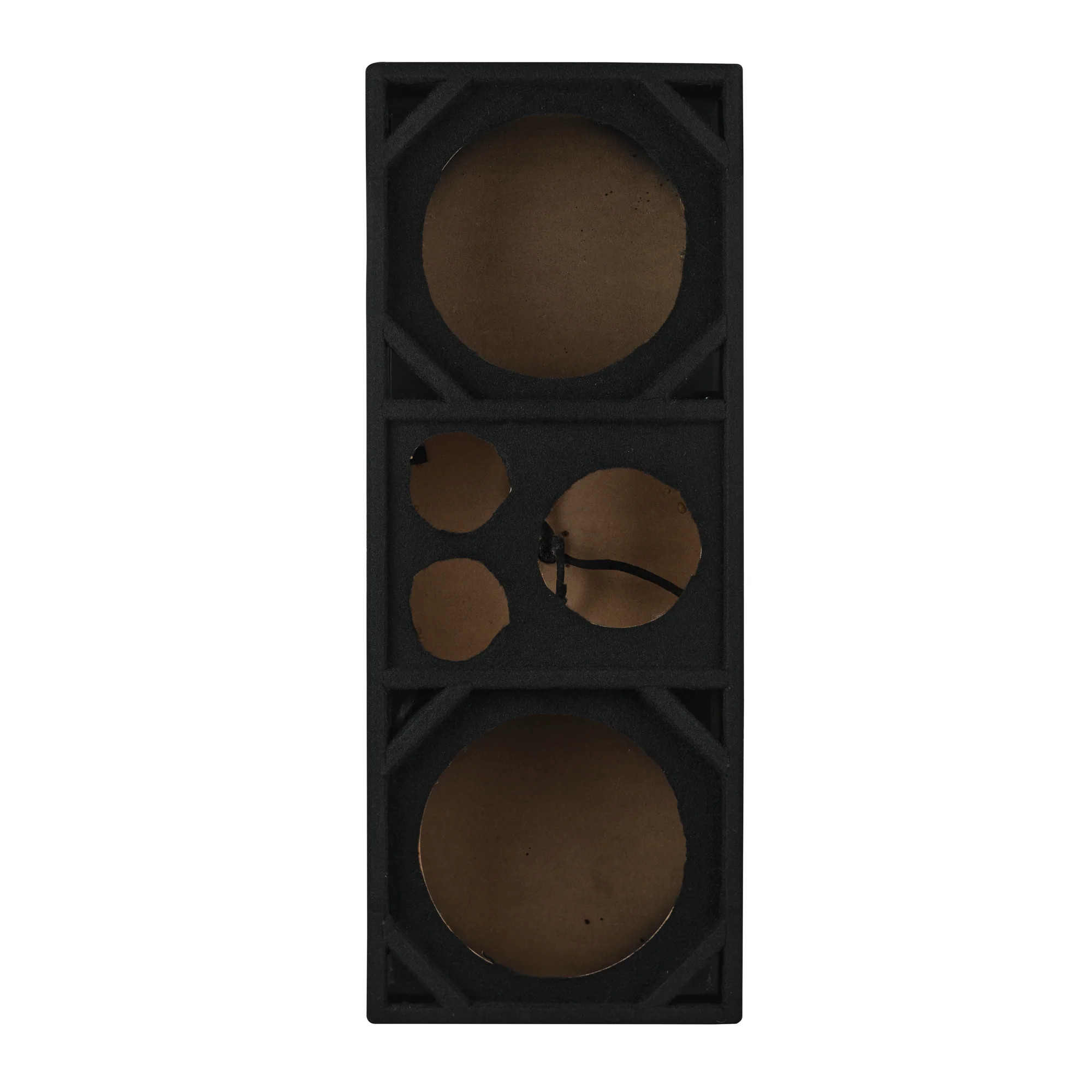 DS18 2 x 10" Mids, 2 x 3.6" Tweeters & 1 x 5.7" Horn Difuser | Ported | Speakon Cable & Terminal Included | 1/2" MDF | Black Carpet