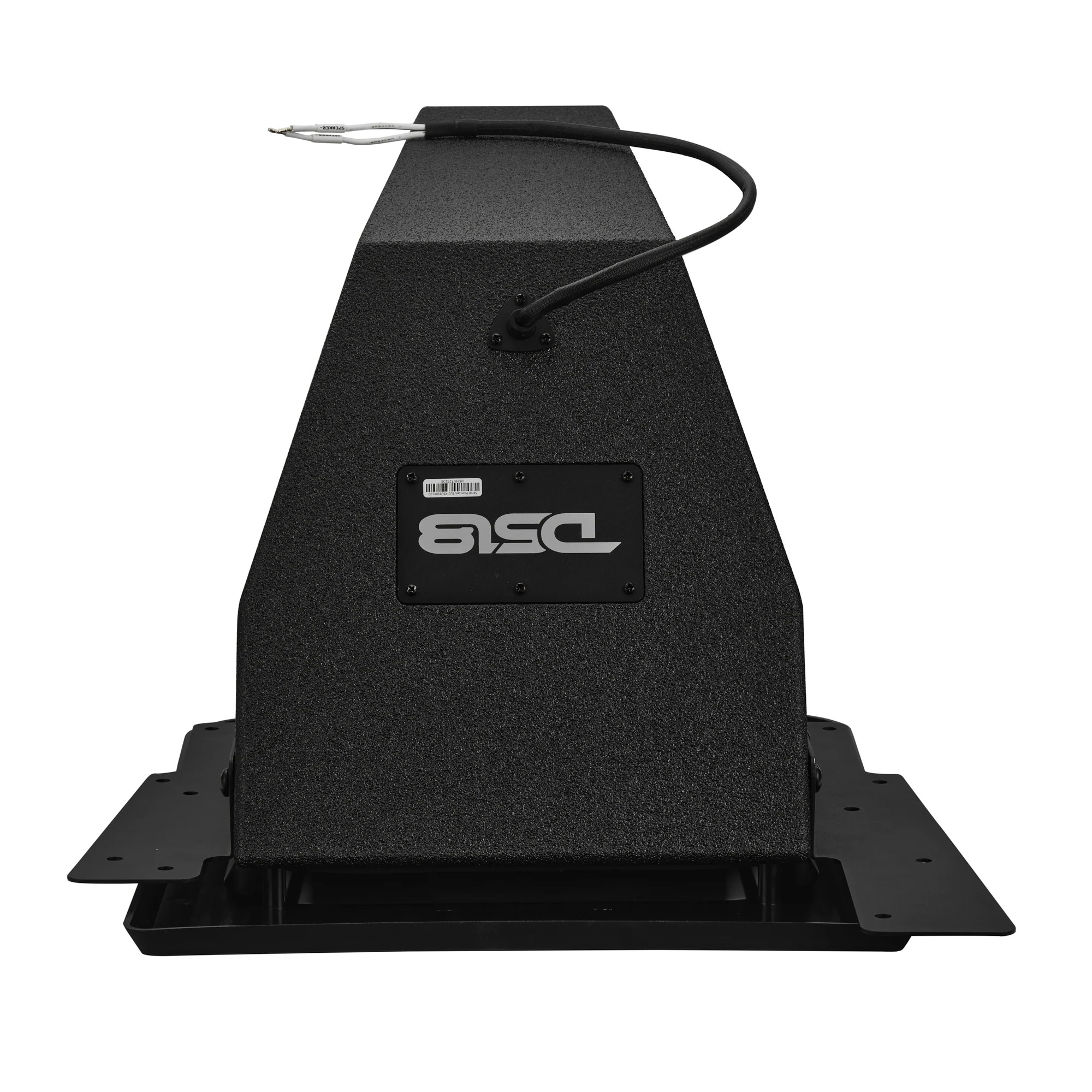 DS18 Rear Subwoofer Sealed Enclosure | EXL-X10.4D Subwoofer Included | 3/4" MDF | Black Bed Liner Finish | 2015 & Up