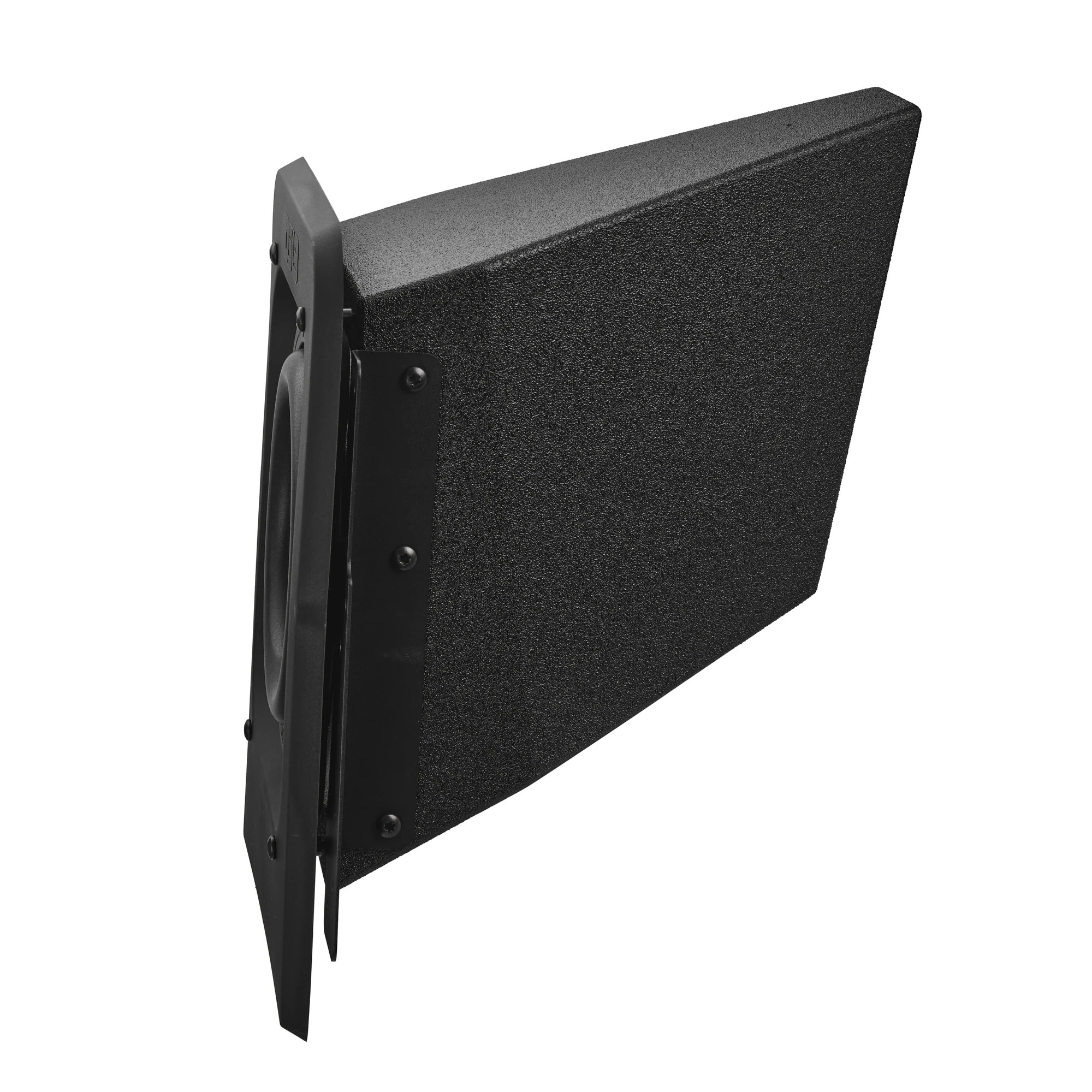 DS18 Rear Subwoofer Sealed Enclosure | EXL-X10.4D Subwoofer Included | 3/4" MDF | Black Bed Liner Finish | 2015 & Up