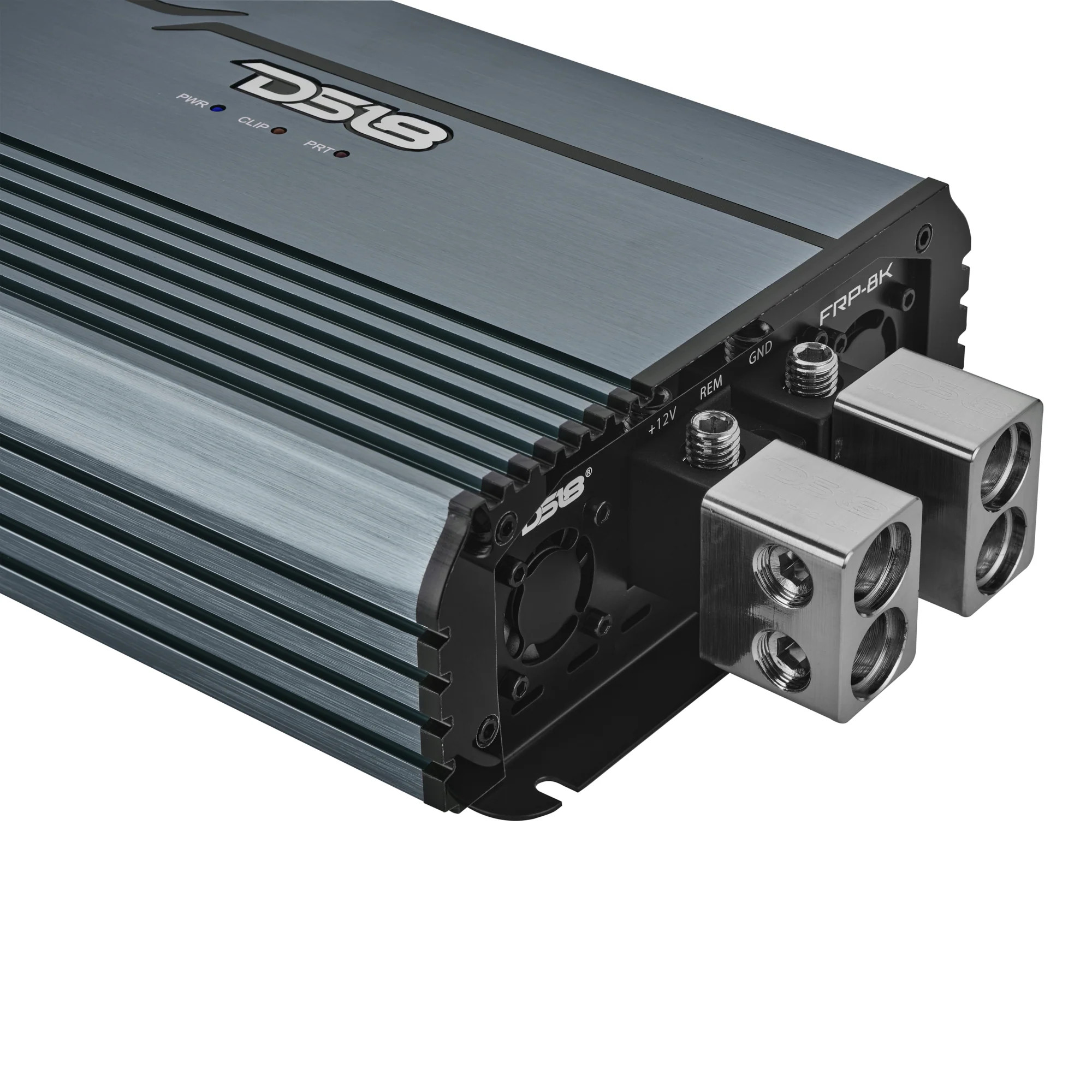 DS18 FRP CLASS D FULL RANGE AMPLIFIERS WITH REMOTE LEVEL CONTROL - 1-Channel | Class D | Full-Range Monoblock | 8000 Watts RMS @ 1O | DPIV1/0 Terminals Included | TITANIUM DS18 FRP CLASS D FULL RANGE AMPLIFIERS WITH REMOTE LEVEL CONTROL - 1-Channel | Class D | Full-Range Monoblock | 8000 Watts RMS @ 1O | DPIV1/0 Terminals Included | TITANIUM