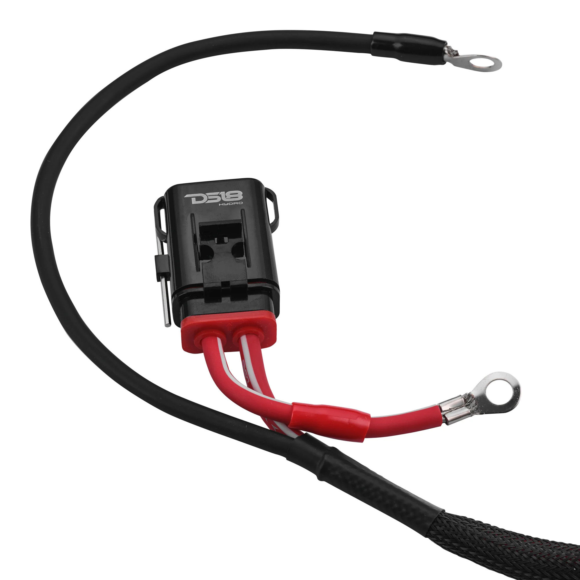 DS18 6-GA | Water Resistant Fuse Holder | 12 Ft of Power and Ground Wires | 4 Door UTV