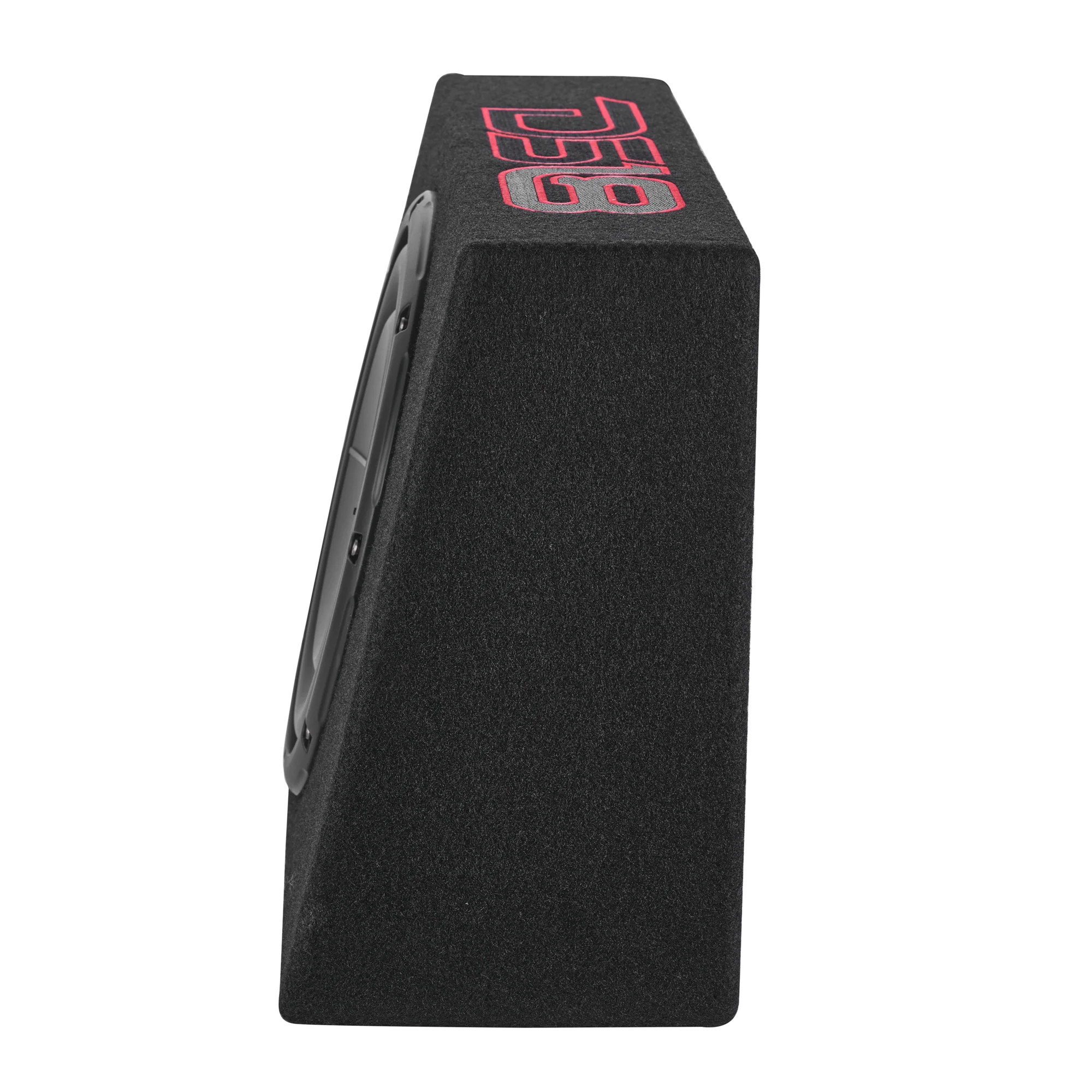 DS18 10" Shallow Subwoofer Sealed Enclosure for pick-up trucks 350 Watts RMS @ 2 OHM