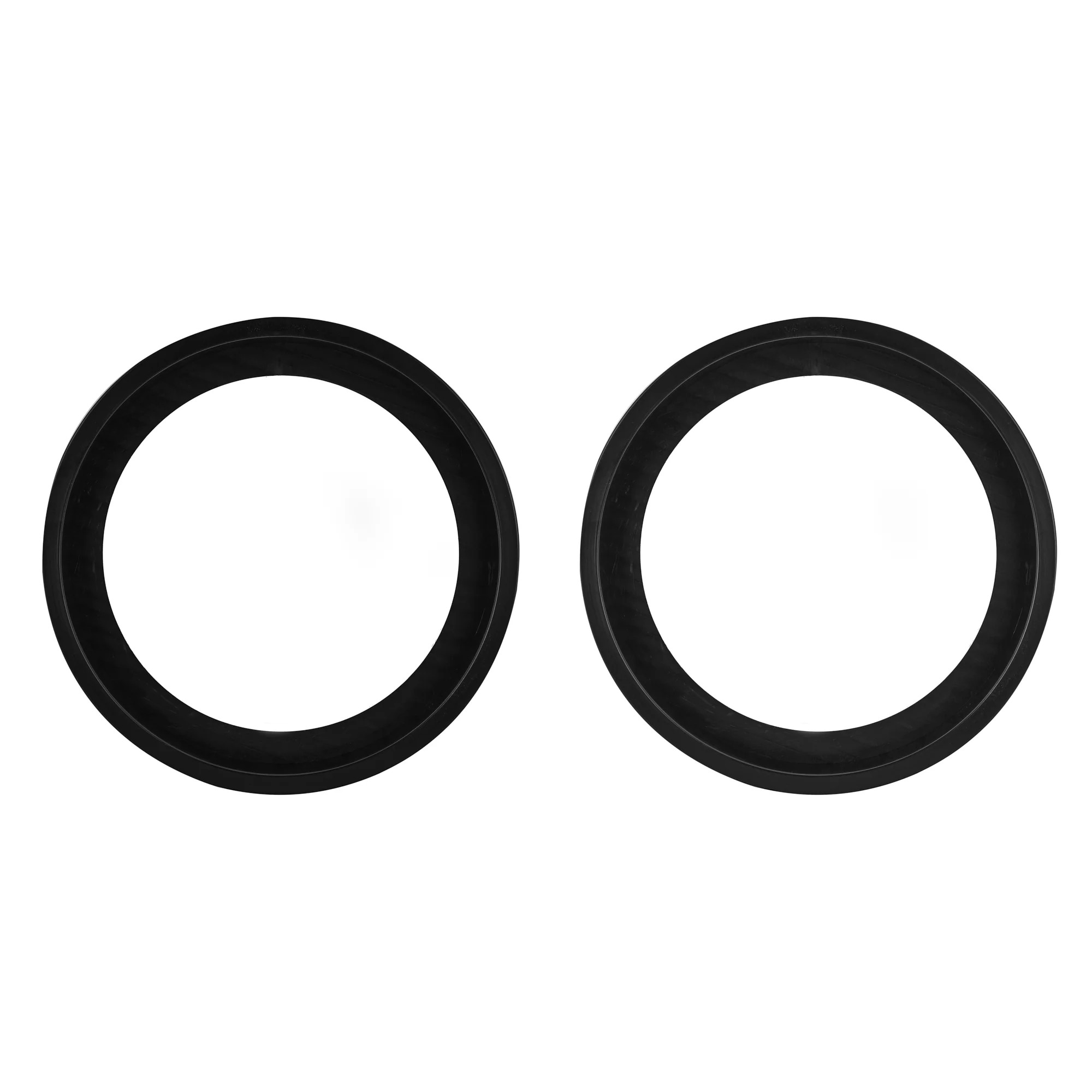 DS18 RY-HD Subwoofer Ring for Harley Davidson Saddle Bags 1 X 10" - Pair - ABS - 2014-2023 - BLACK