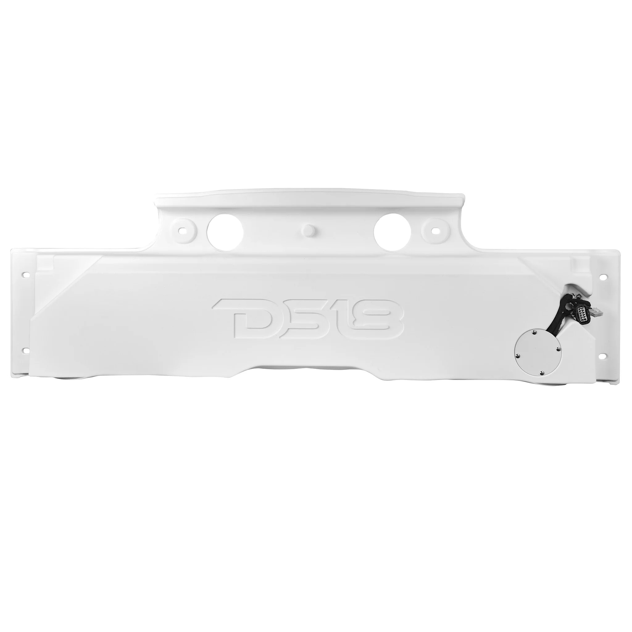 DS18 JEEP JK/JKU Overhead Bar System Fits 4 X 8" Speakers (Not included), 4 X 4" PRO-TW4L and 2 X 1" PRO-DRNSC1.5 and Harness with RGB LED Lights - WHITE DS18 JEEP JK/JKU Overhead Bar System Fits 4 X 8" Speakers (Not included), 4 X 4" PRO-TW4L and 2 X 1" PRO-DRNSC1.5 and Harness with RGB LED Lights - WHITE