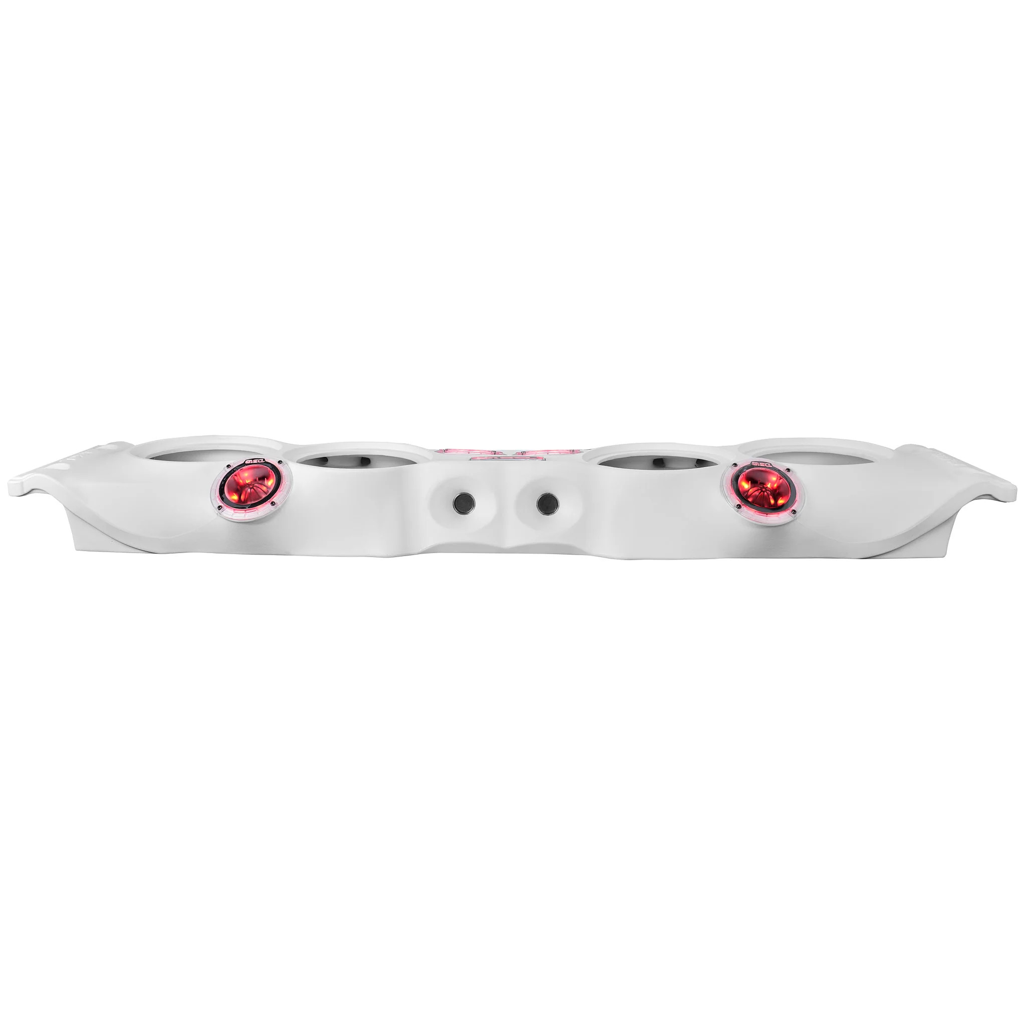 DS18 JEEP JK/JKU Overhead Bar System Fits 4 X 8" Speakers (Not included), 4 X 4" PRO-TW4L and 2 X 1" PRO-DRNSC1.5 and Harness with RGB LED Lights - WHITE DS18 JEEP JK/JKU Overhead Bar System Fits 4 X 8" Speakers (Not included), 4 X 4" PRO-TW4L and 2 X 1" PRO-DRNSC1.5 and Harness with RGB LED Lights - WHITE