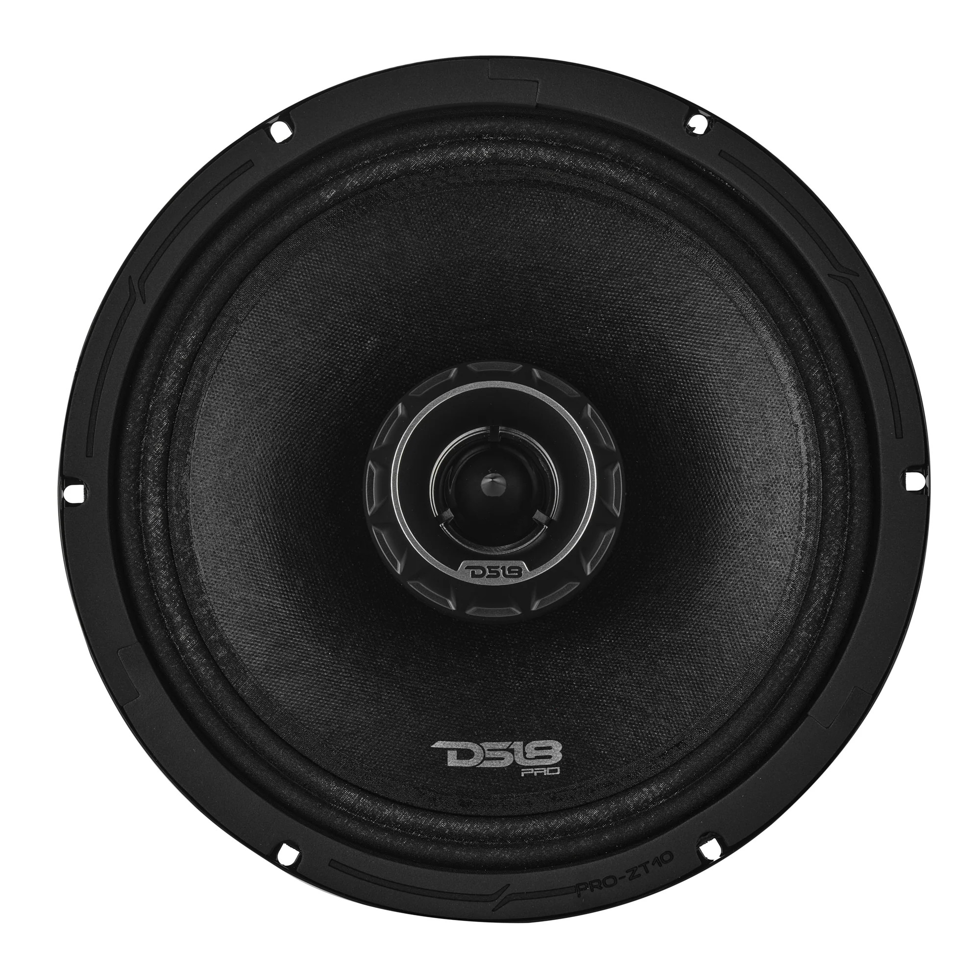 DS18 PRO-ZT 10" Coaxial Mid Range Loudspeaker with Water Resistant Cone Built in Bullet Tweeter and Grill with Cloth Shade 300 Watts RMS @ 4 OHM - IP65