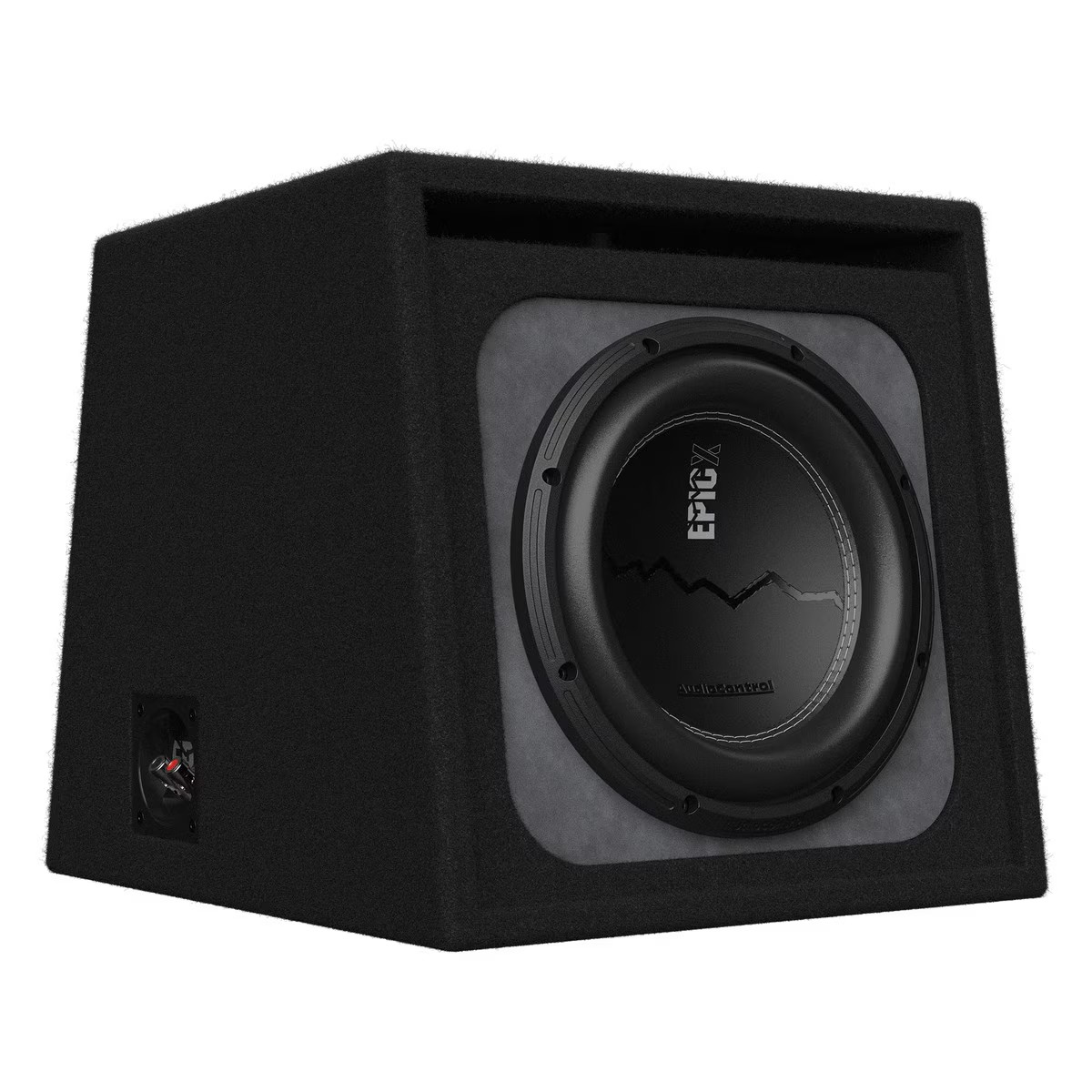 AUDIOCONTROL EPICX 10" Vented Subwoofer Bass Enclosure, 1 ohm, 500 W RMS